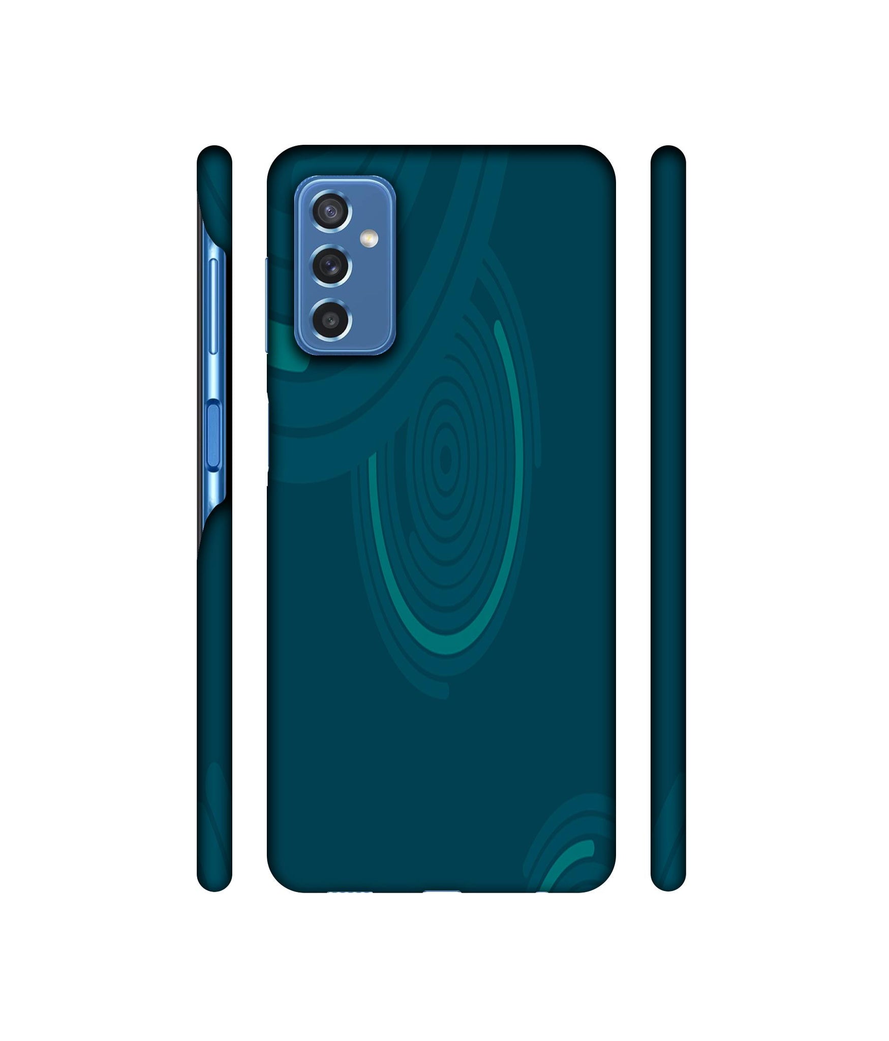Round Texture Designer Hard Back Cover for Samsung Galaxy M52 5G