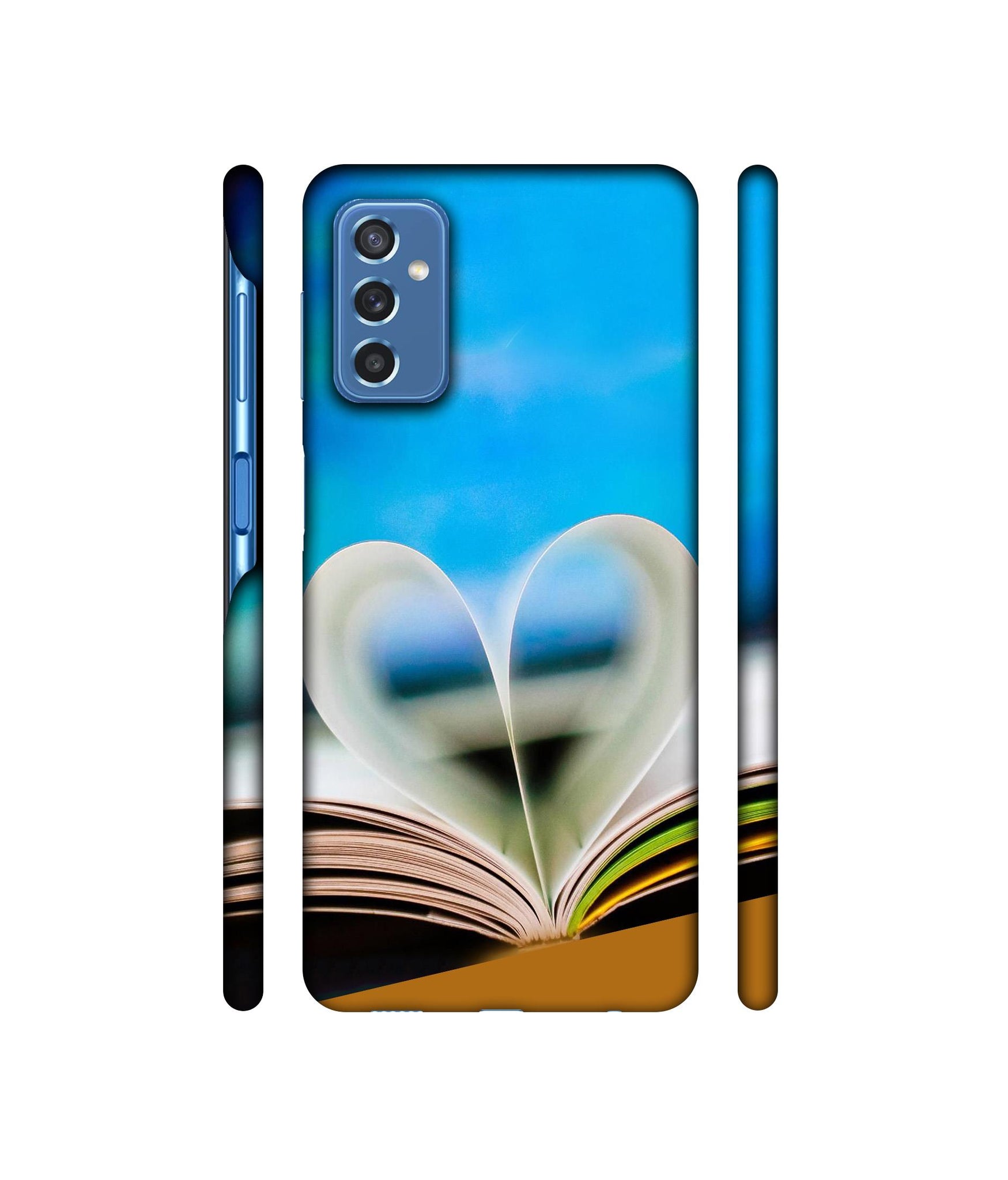 Love Book Designer Hard Back Cover for Samsung Galaxy M52 5G