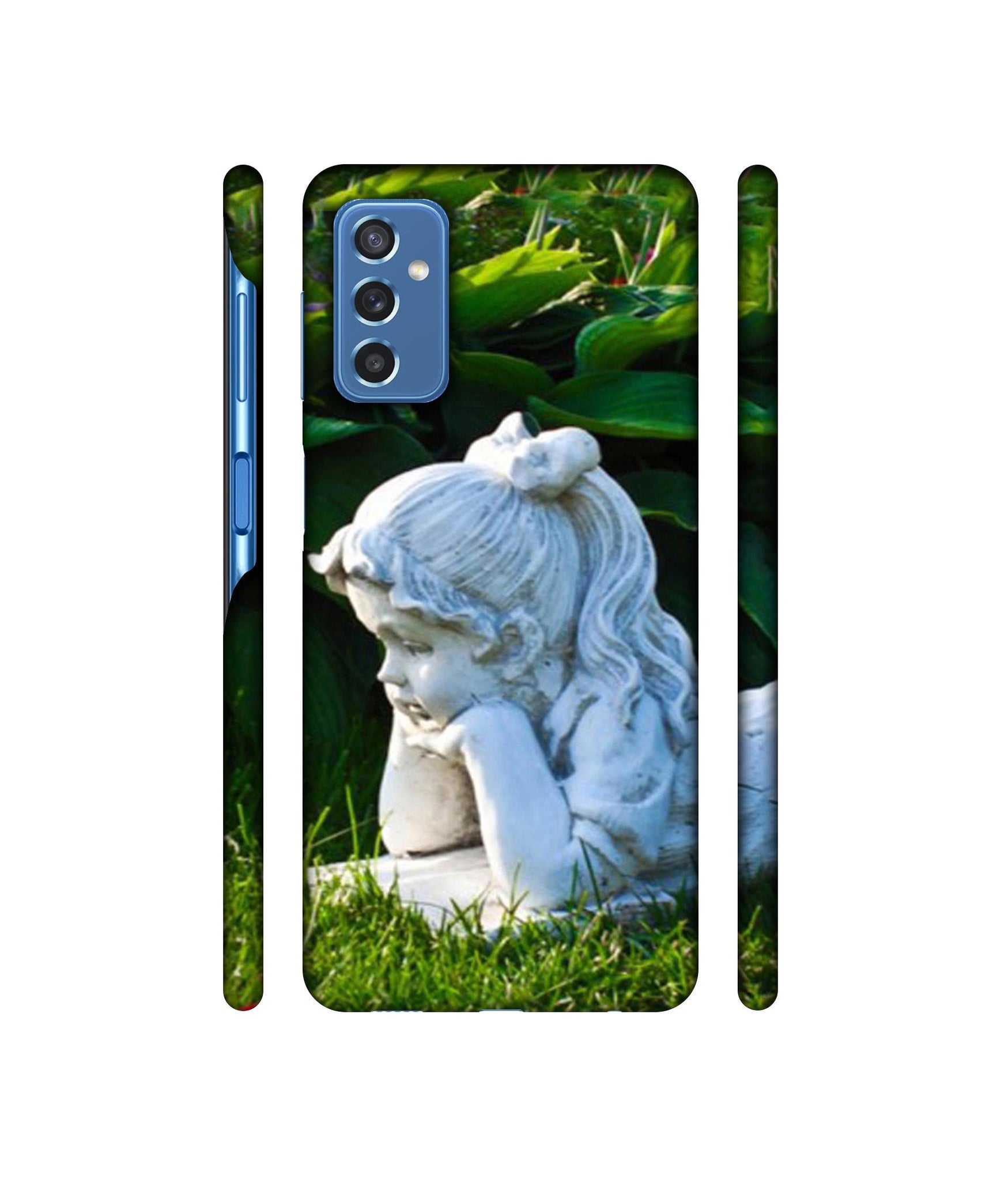 Statue of Girl Designer Hard Back Cover for Samsung Galaxy M52 5G