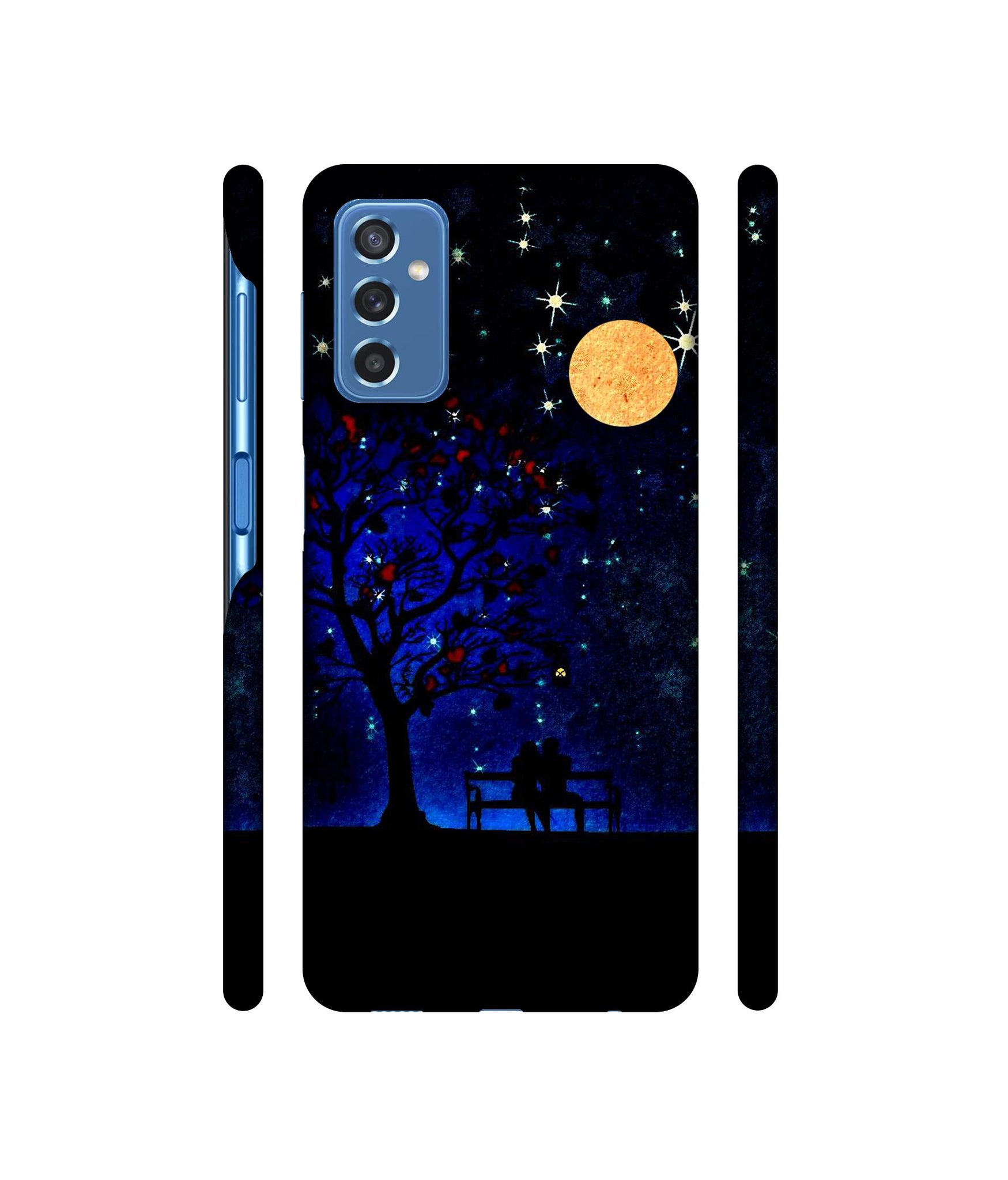 Blue Sky Designer Hard Back Cover for Samsung Galaxy M52 5G