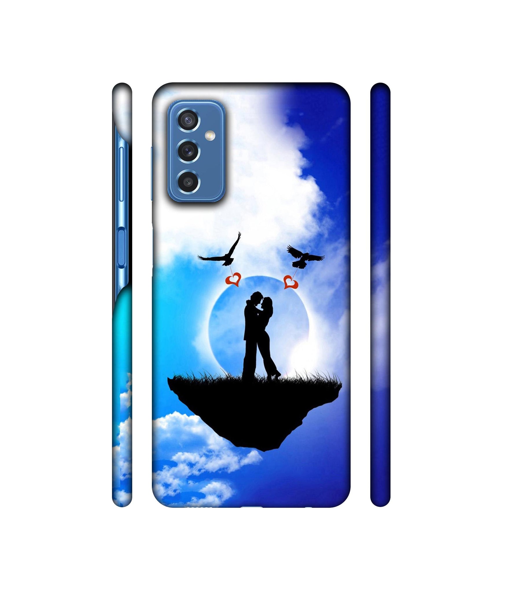 Flying Love Designer Hard Back Cover for Samsung Galaxy M52 5G