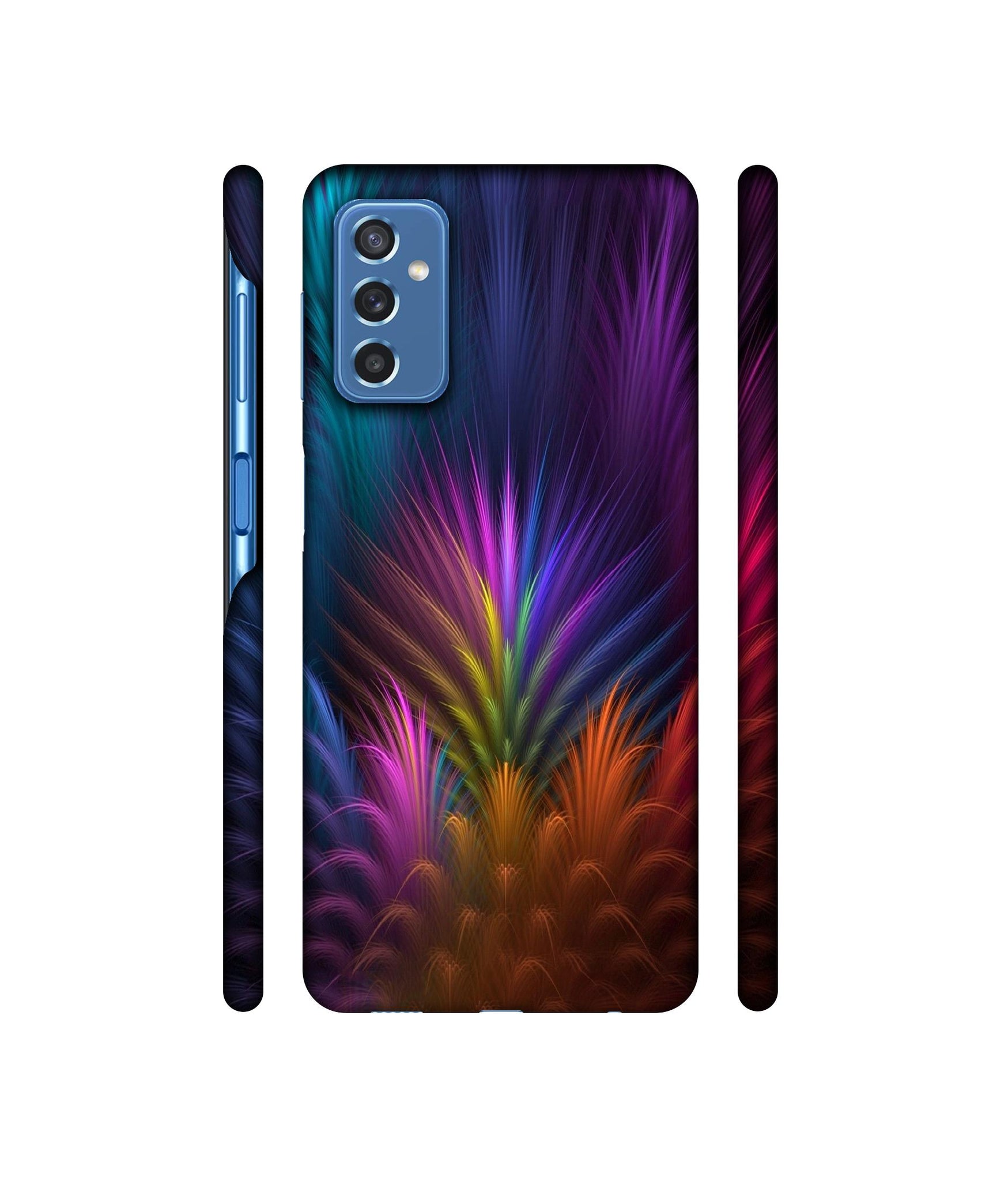 Multicoloured Designer Hard Back Cover for Samsung Galaxy M52 5G
