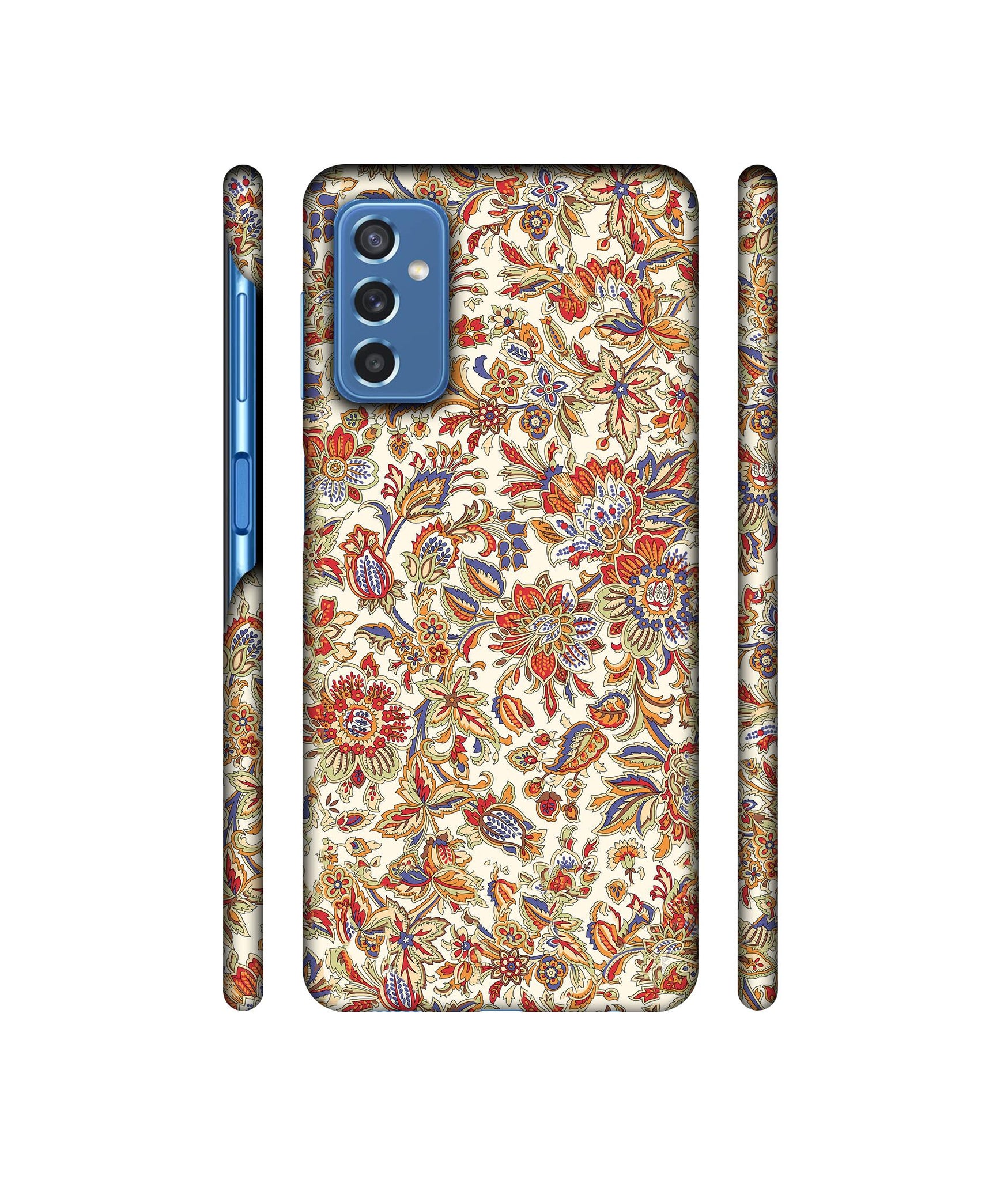 Floral Designer Hard Back Cover for Samsung Galaxy M52 5G