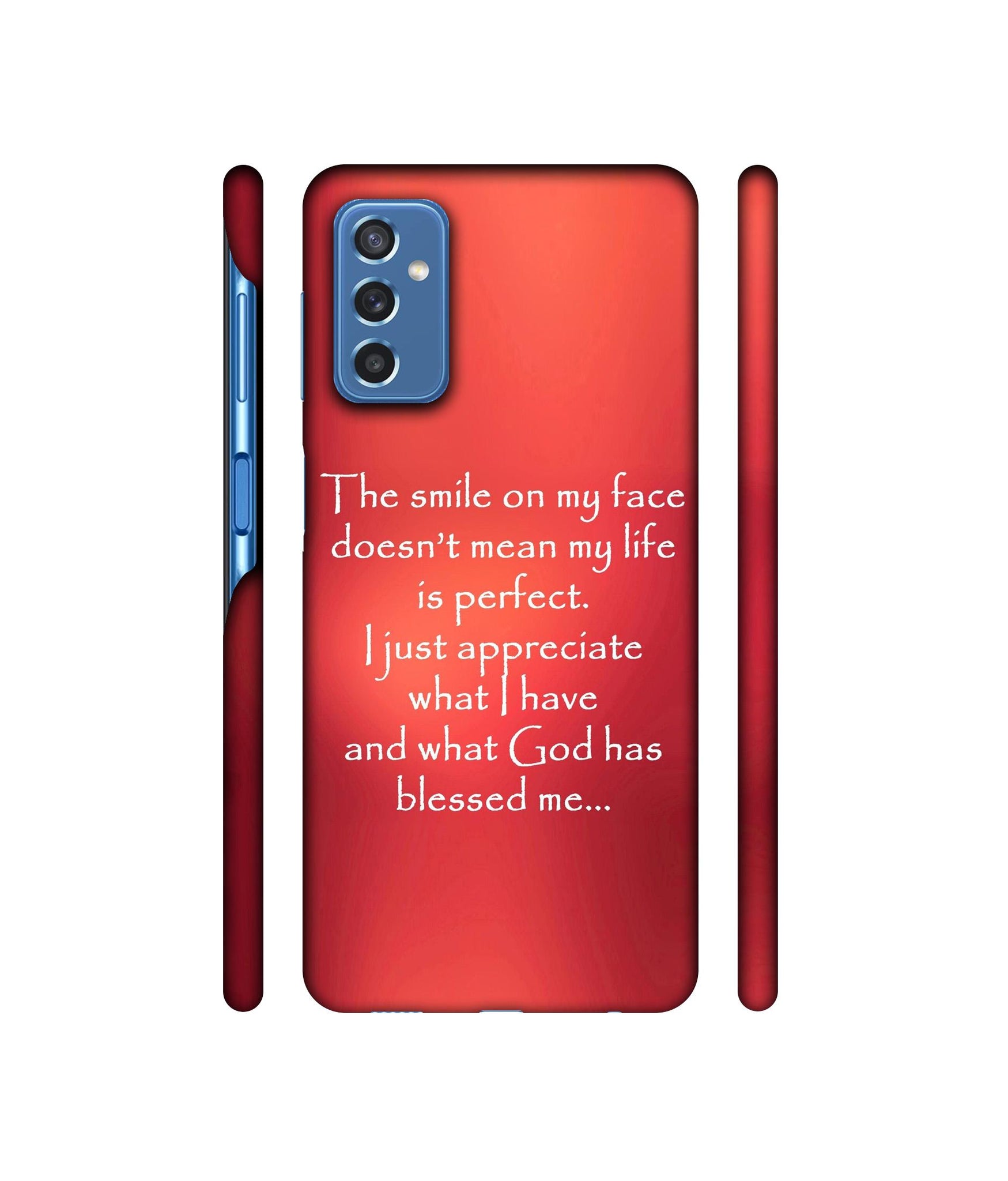 Quotes On Life Designer Hard Back Cover for Samsung Galaxy M52 5G