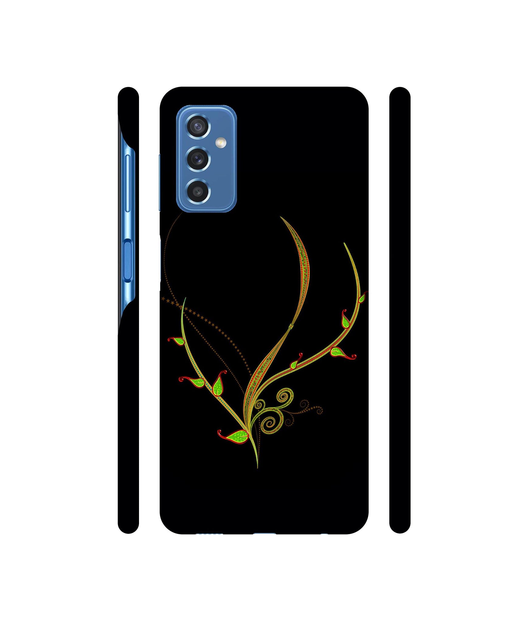 Yellow Pattern Designer Hard Back Cover for Samsung Galaxy M52 5G