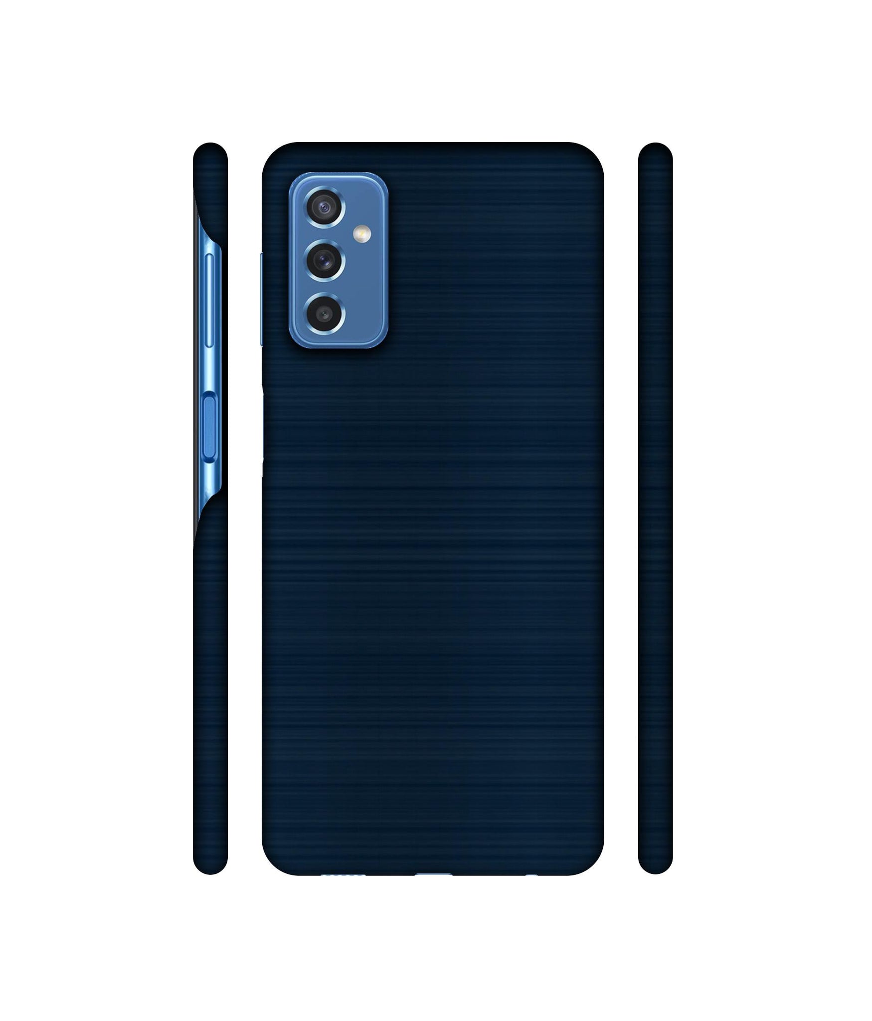 Blue Line Designer Hard Back Cover for Samsung Galaxy M52 5G