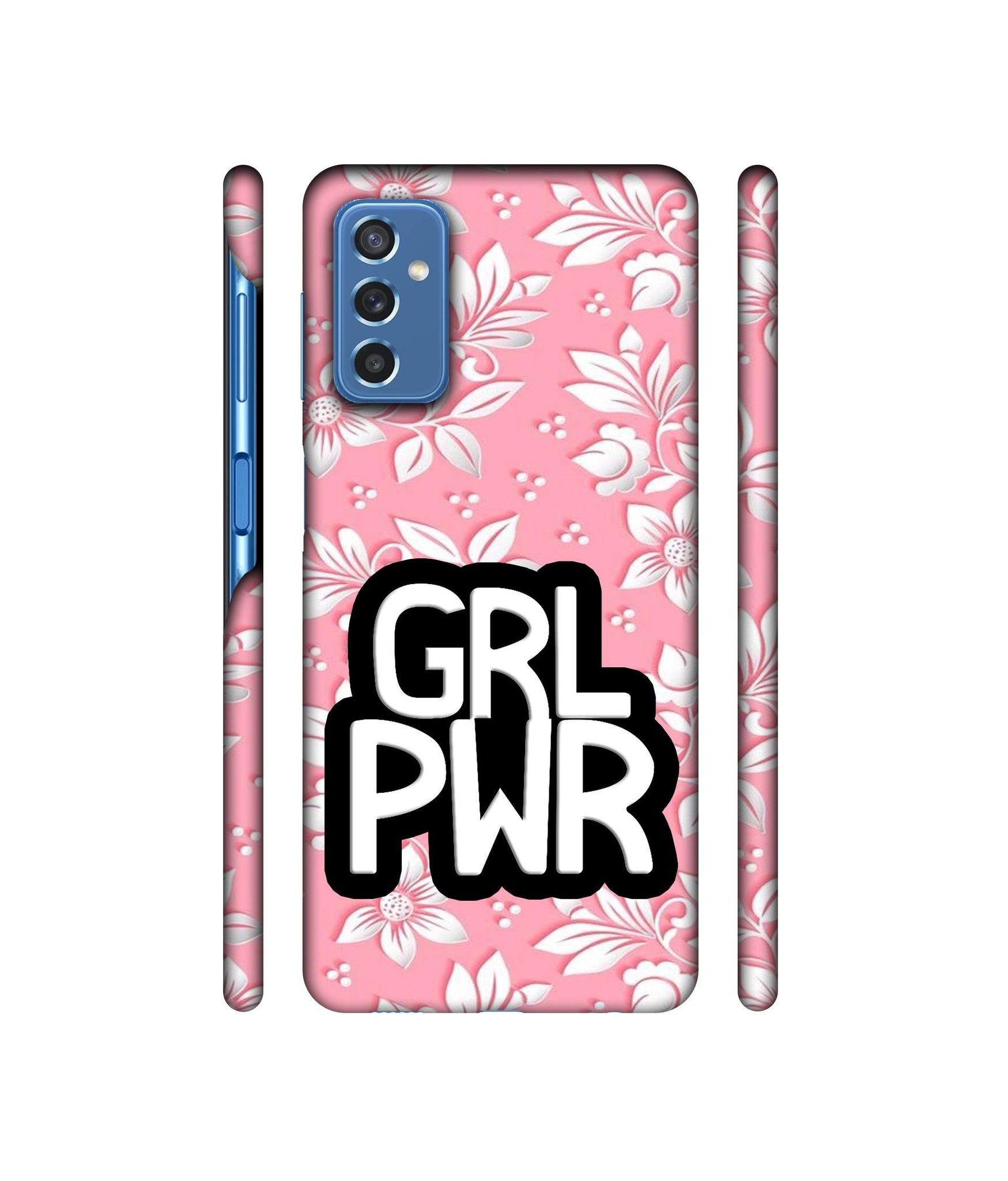 Girl Power Art Designer Hard Back Cover for Samsung Galaxy M52 5G