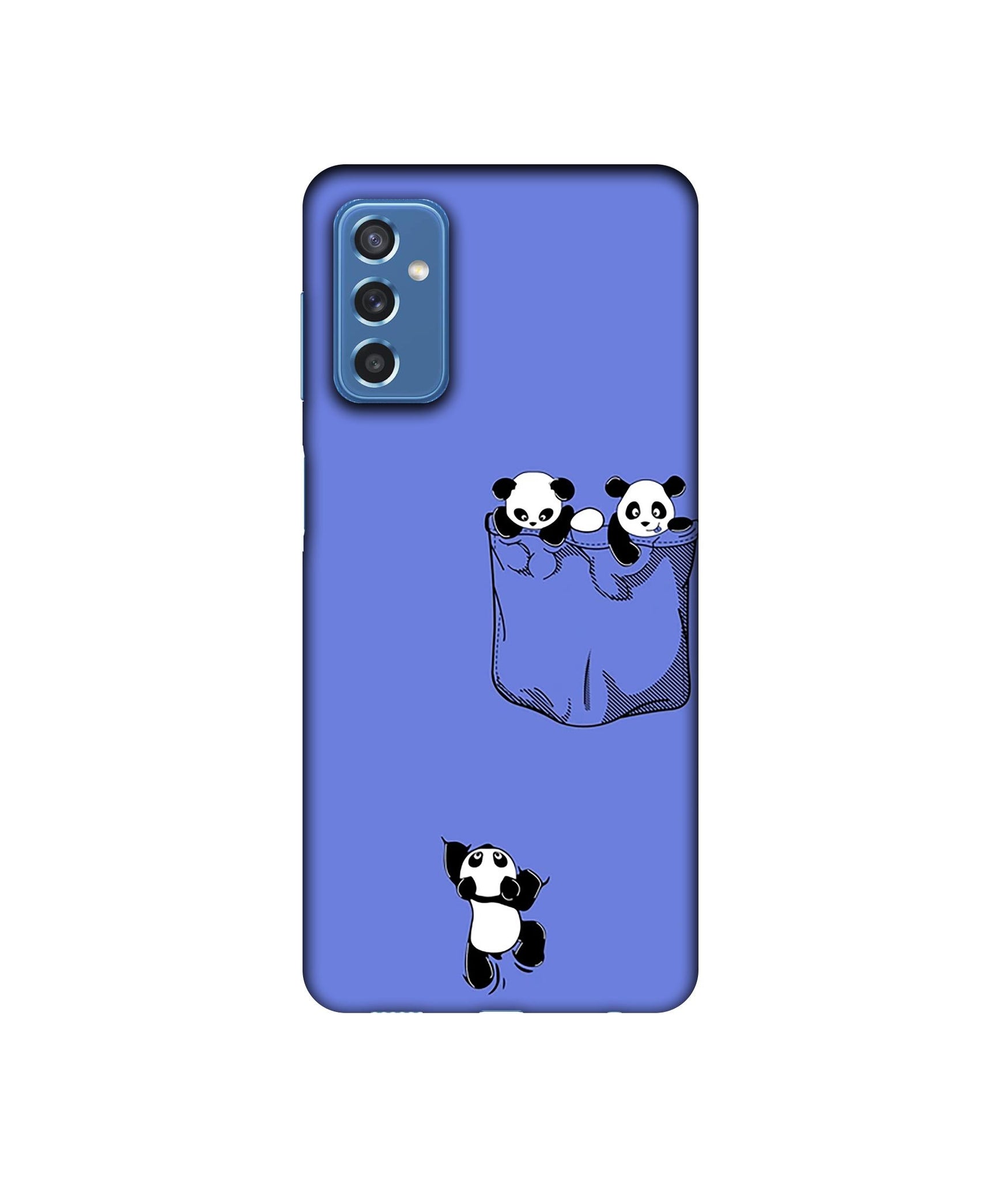 Poket Panda Designer Hard Back Cover for Samsung Galaxy M52 5G