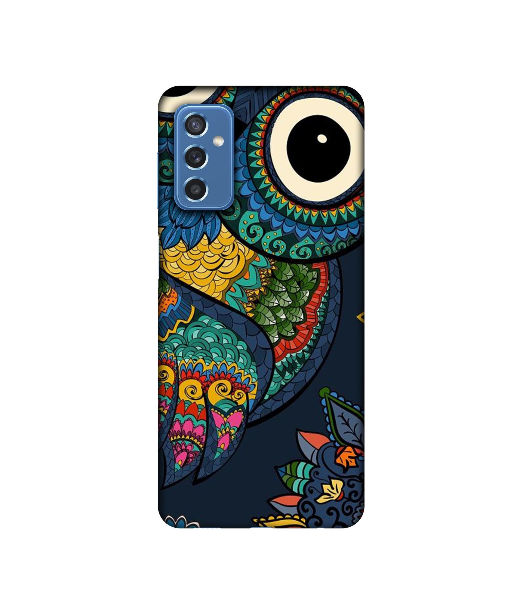 Owl Designer Hard Back Cover for Samsung Galaxy M52 5G