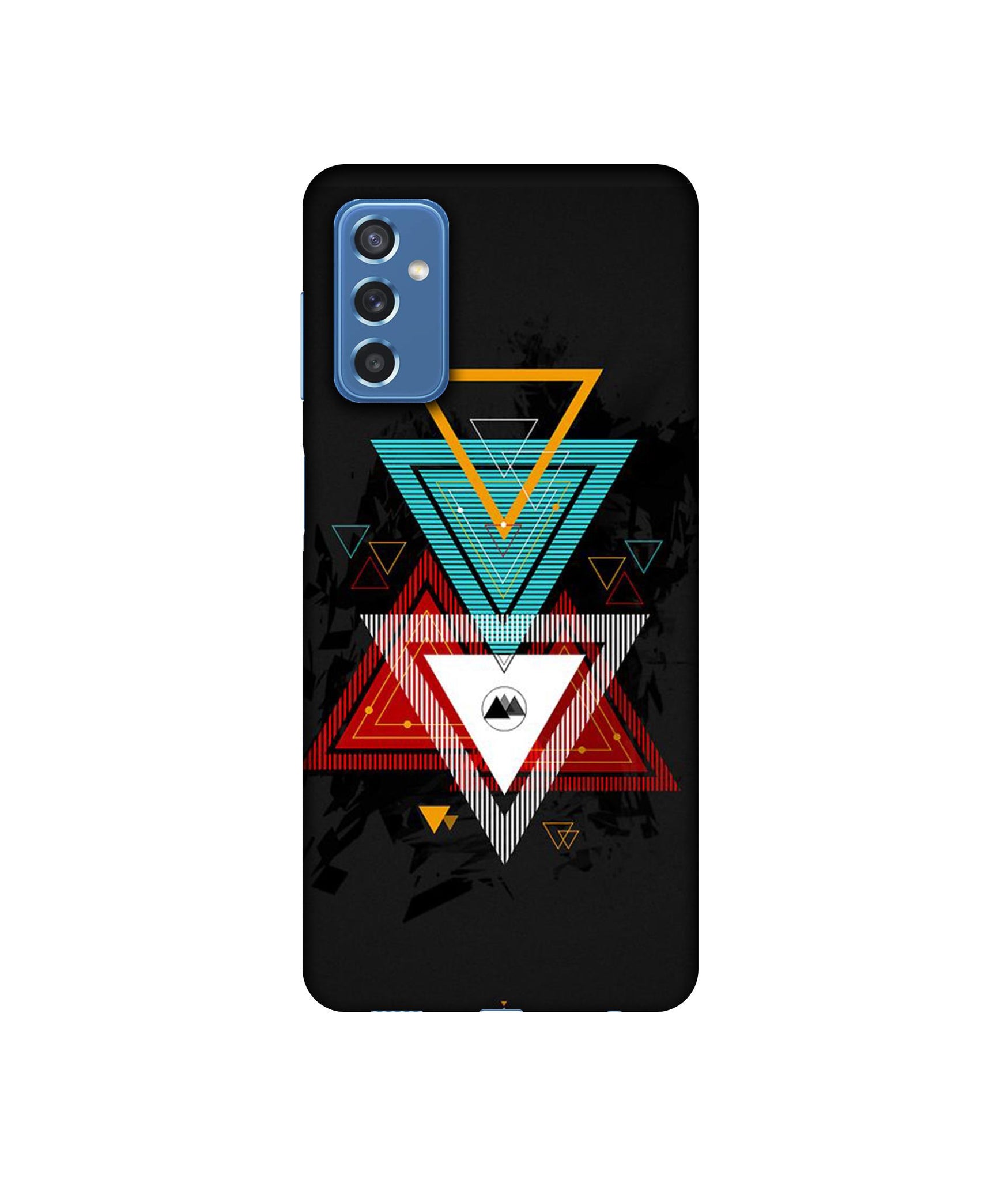 Illustrator Triangle Designer Hard Back Cover for Samsung Galaxy M52 5G