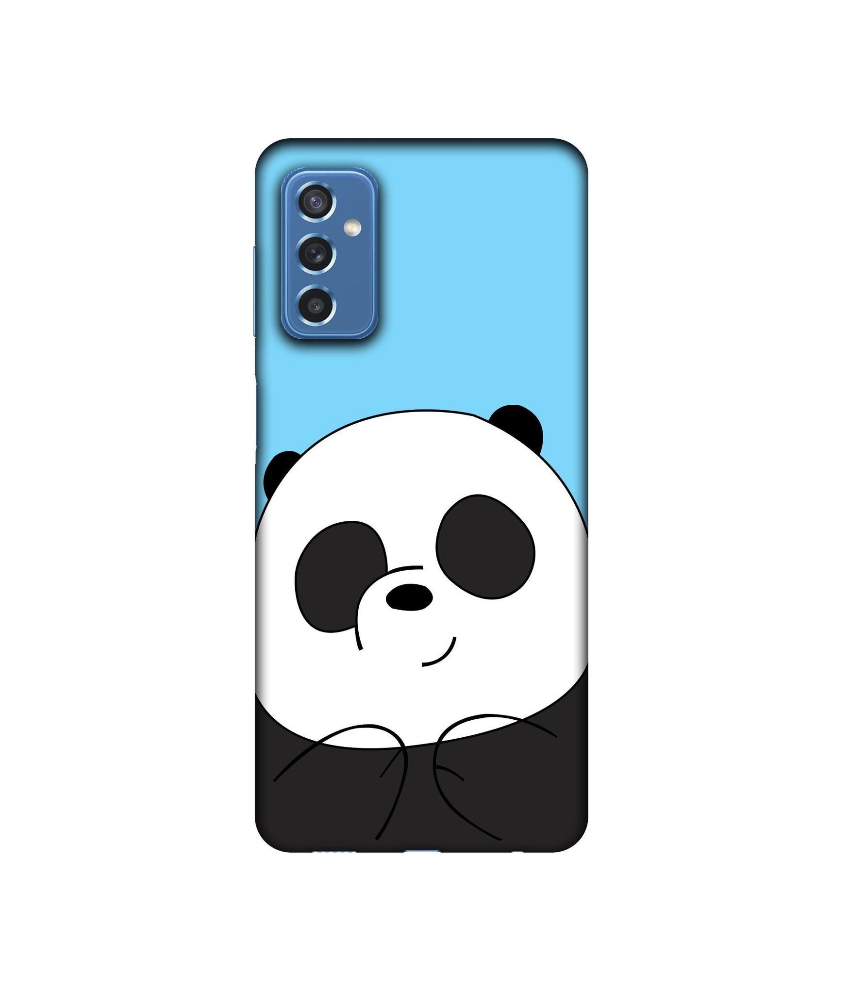 Cute Panda Designer Hard Back Cover for Samsung Galaxy M52 5G