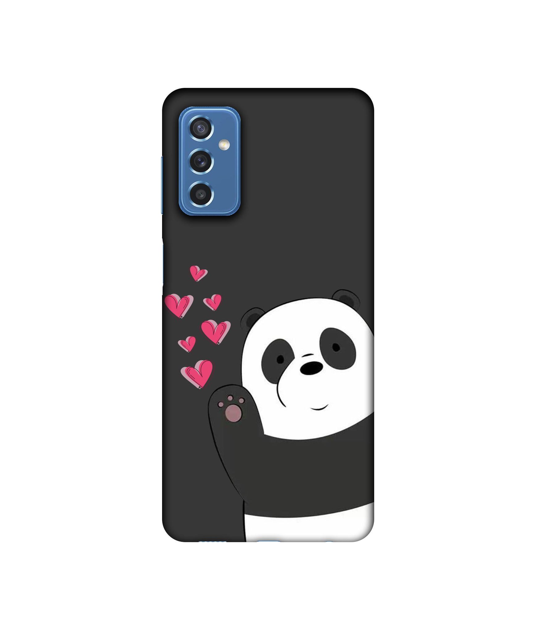 Love Panda Designer Hard Back Cover for Samsung Galaxy M52 5G