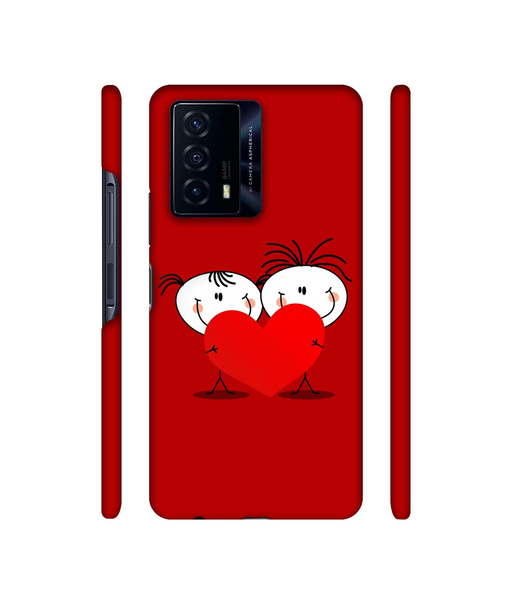 Valentines Day Designer Hard Back Cover for iQOO Z5 5G