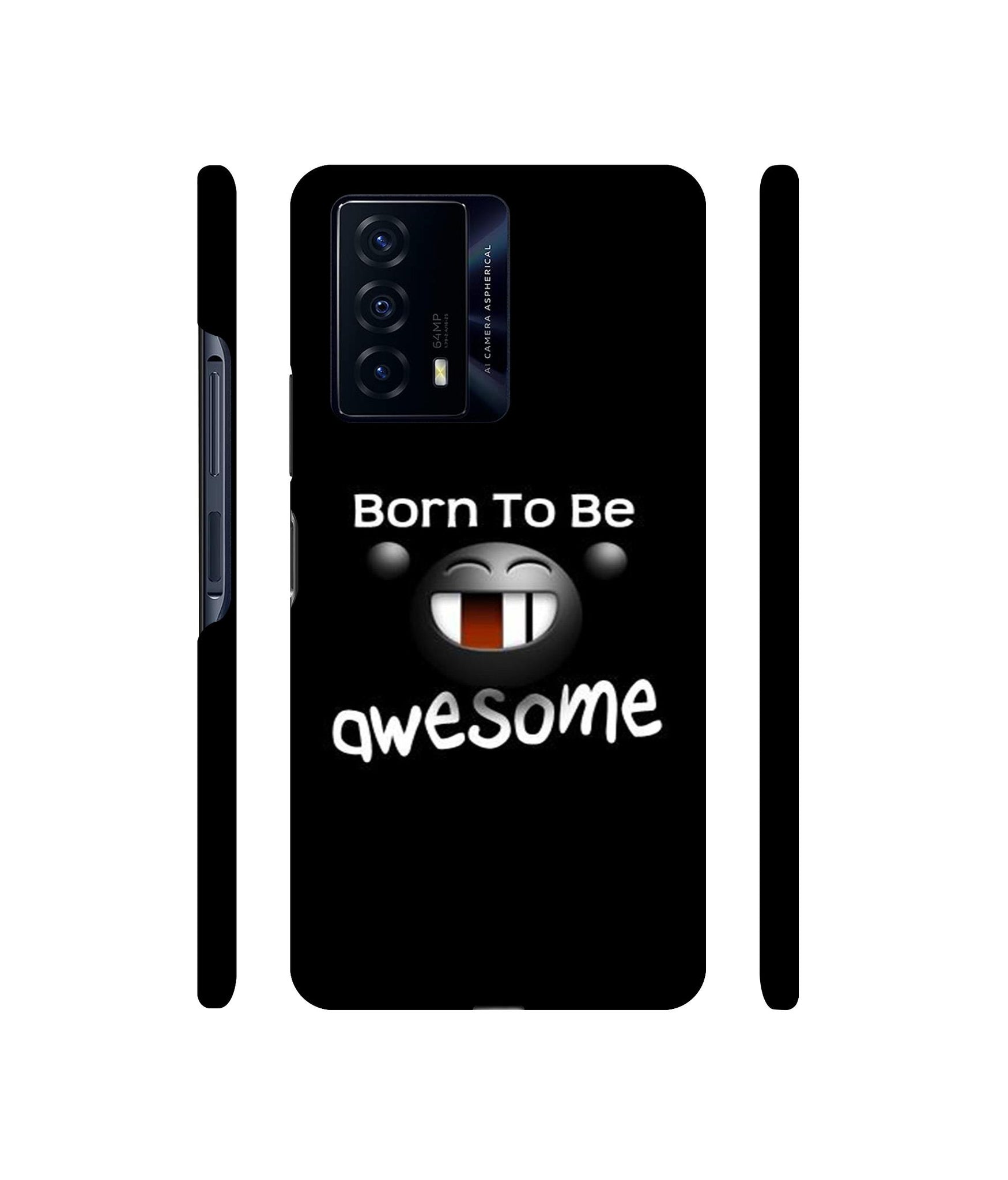 Awesome Quotes Designer Hard Back Cover for iQOO Z5 5G