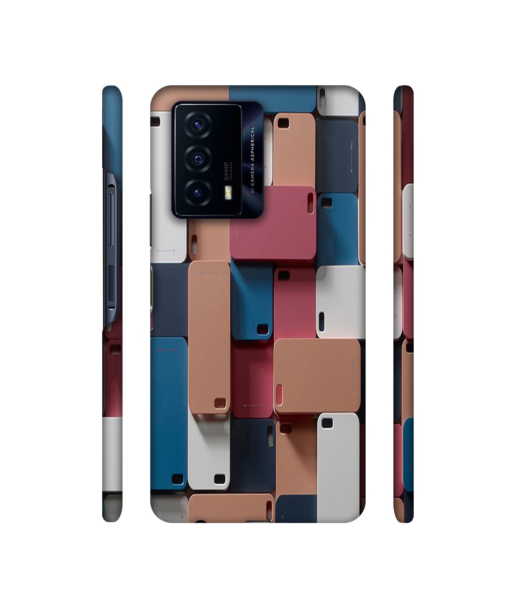 Mobile Cover Designer Hard Back Cover for iQOO Z5 5G