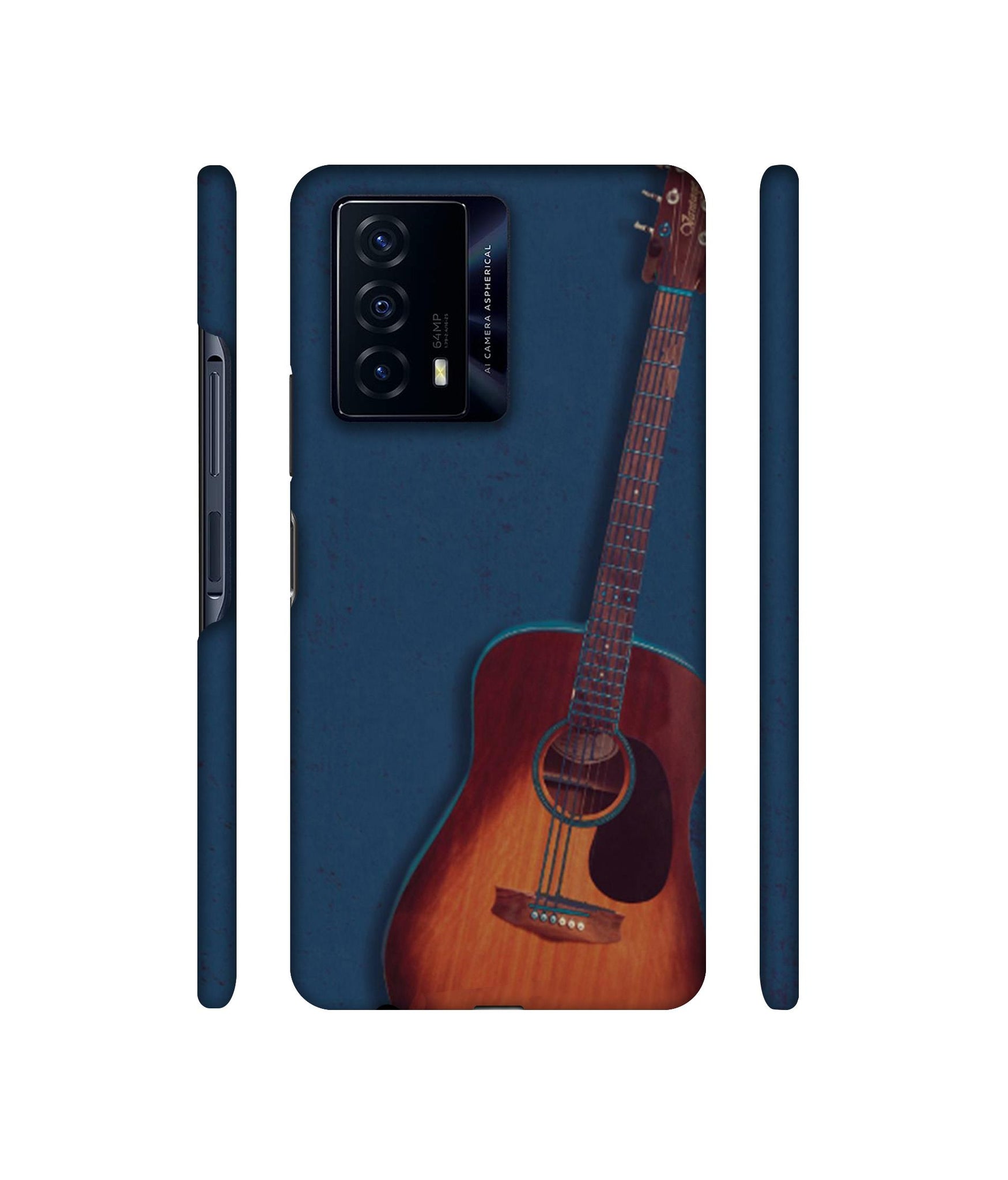 Guitar Designer Hard Back Cover for iQOO Z5 5G
