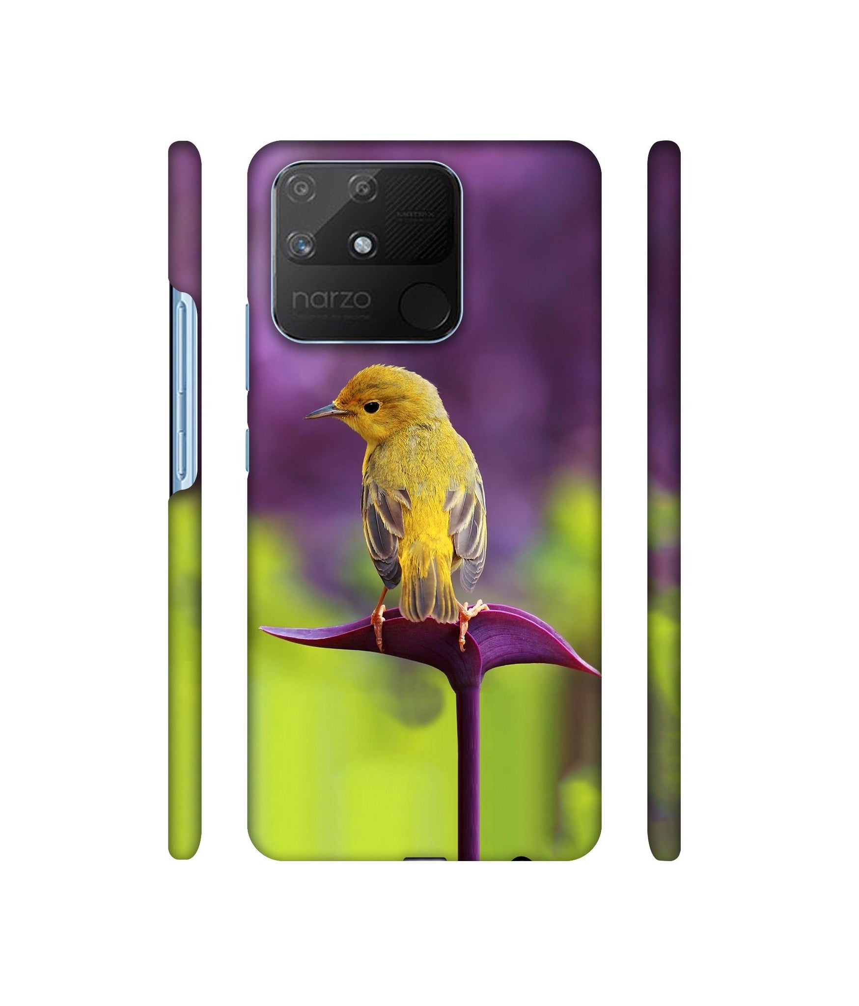 Little Bird Designer Hard Back Cover for Realme Narzo 50A