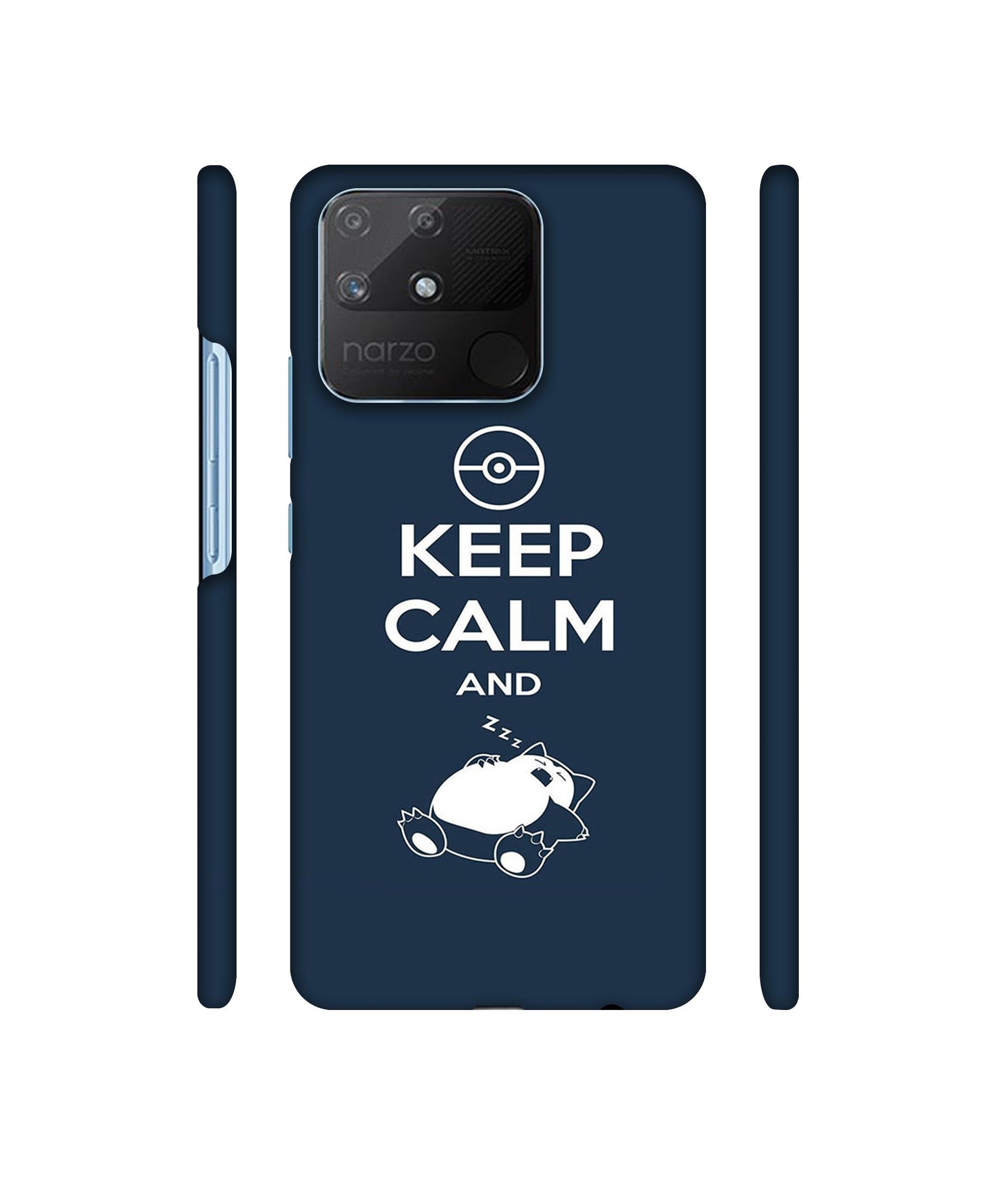 Sleep Pattern Designer Hard Back Cover for Realme Narzo 50A