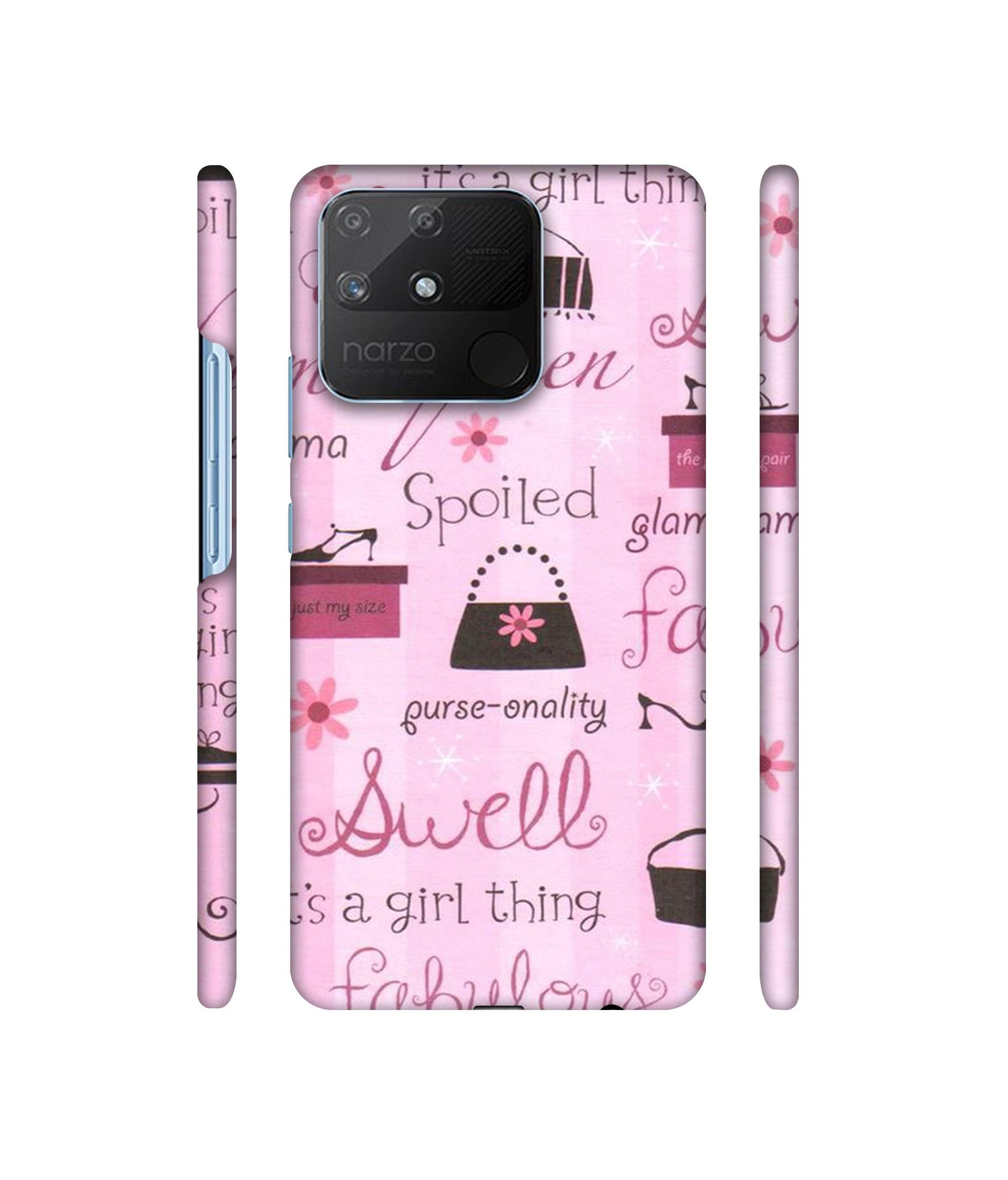 Its A Girl Thing Designer Hard Back Cover for Realme Narzo 50A