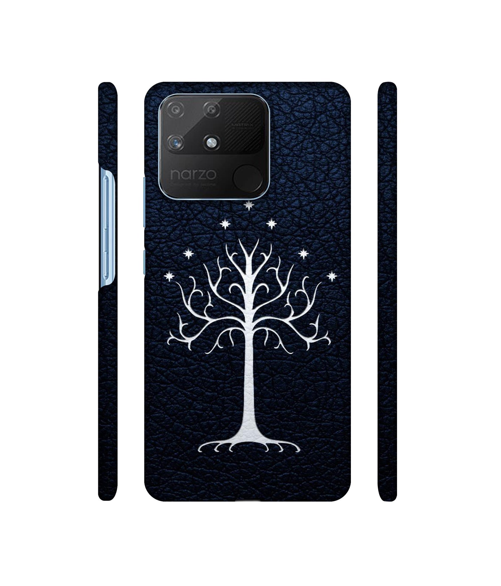 Magic Tree Pattern Designer Hard Back Cover for Realme Narzo 50A