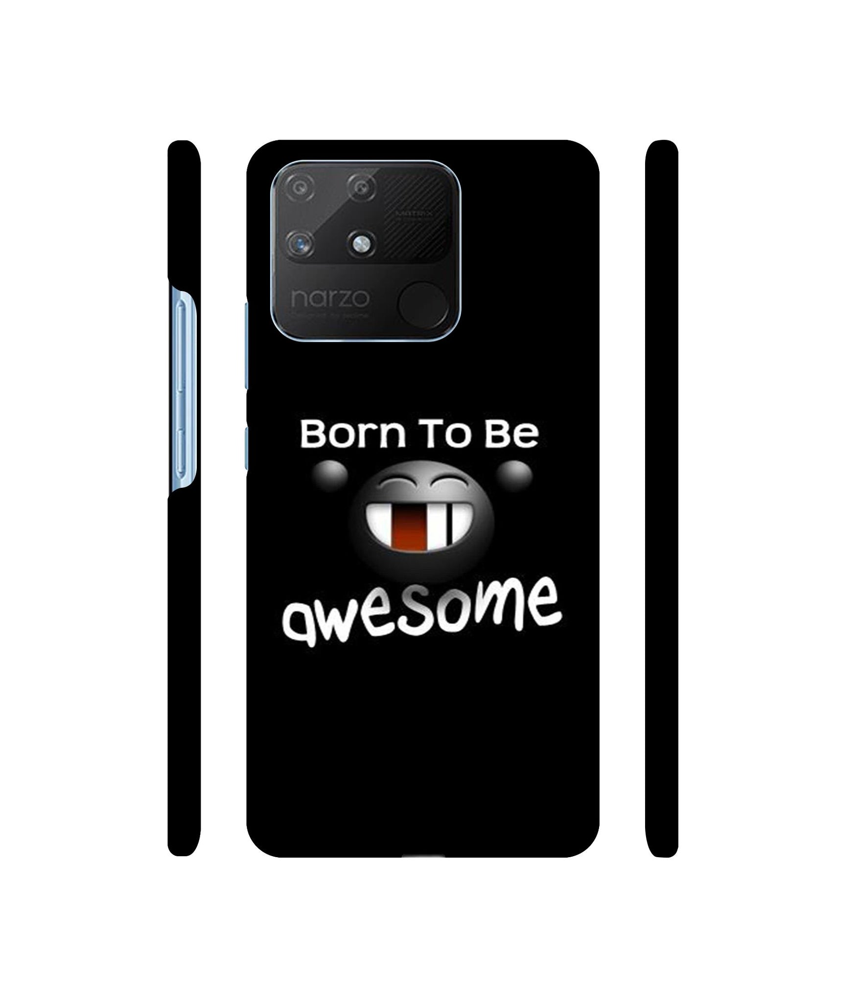 Awesome Quotes Designer Hard Back Cover for Realme Narzo 50A