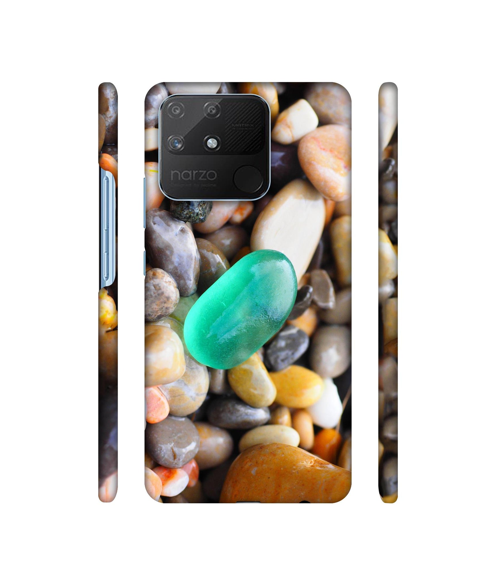 Sea Stones Designer Hard Back Cover for Realme Narzo 50A