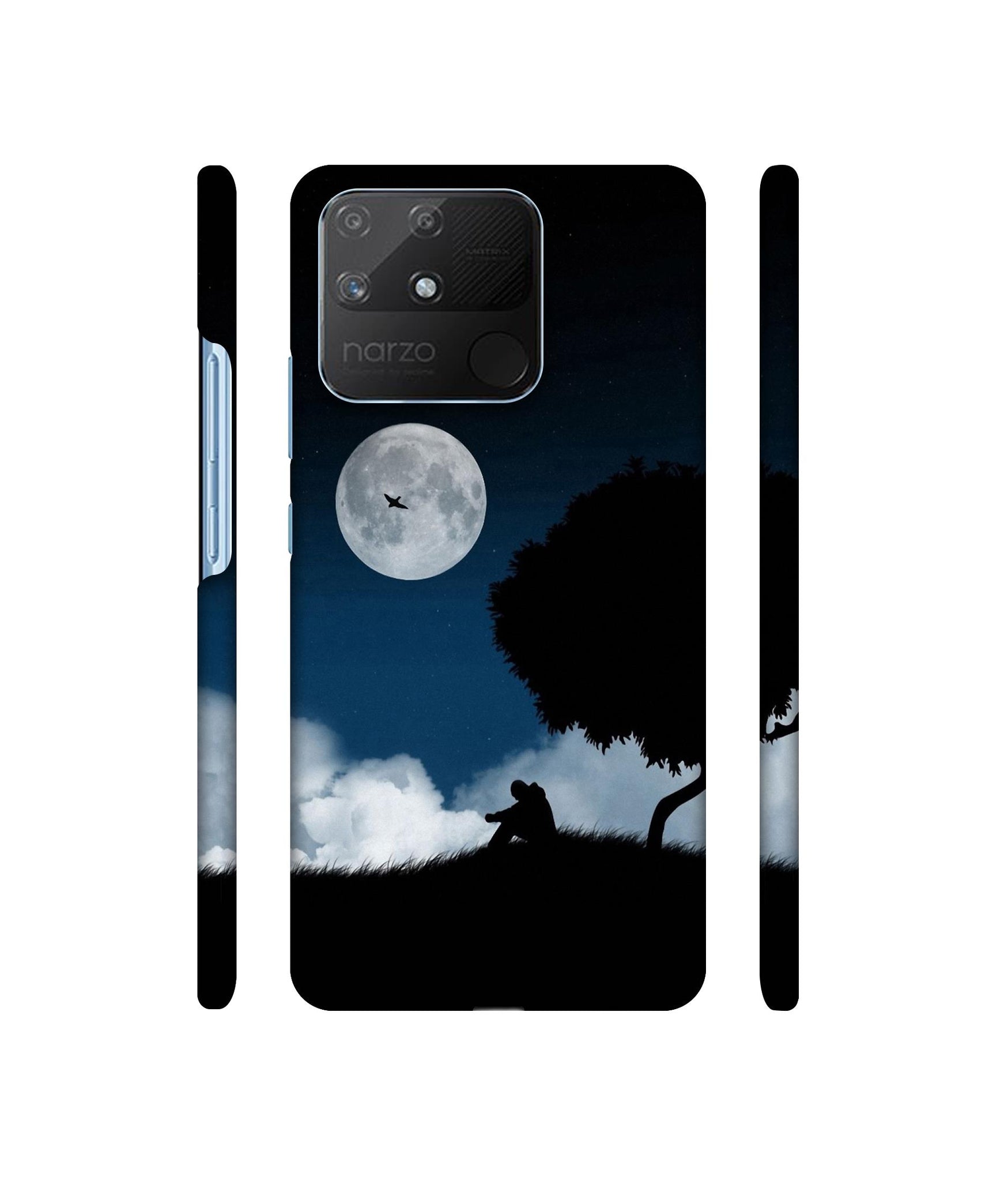 Solitude Tree Designer Hard Back Cover for Realme Narzo 50A