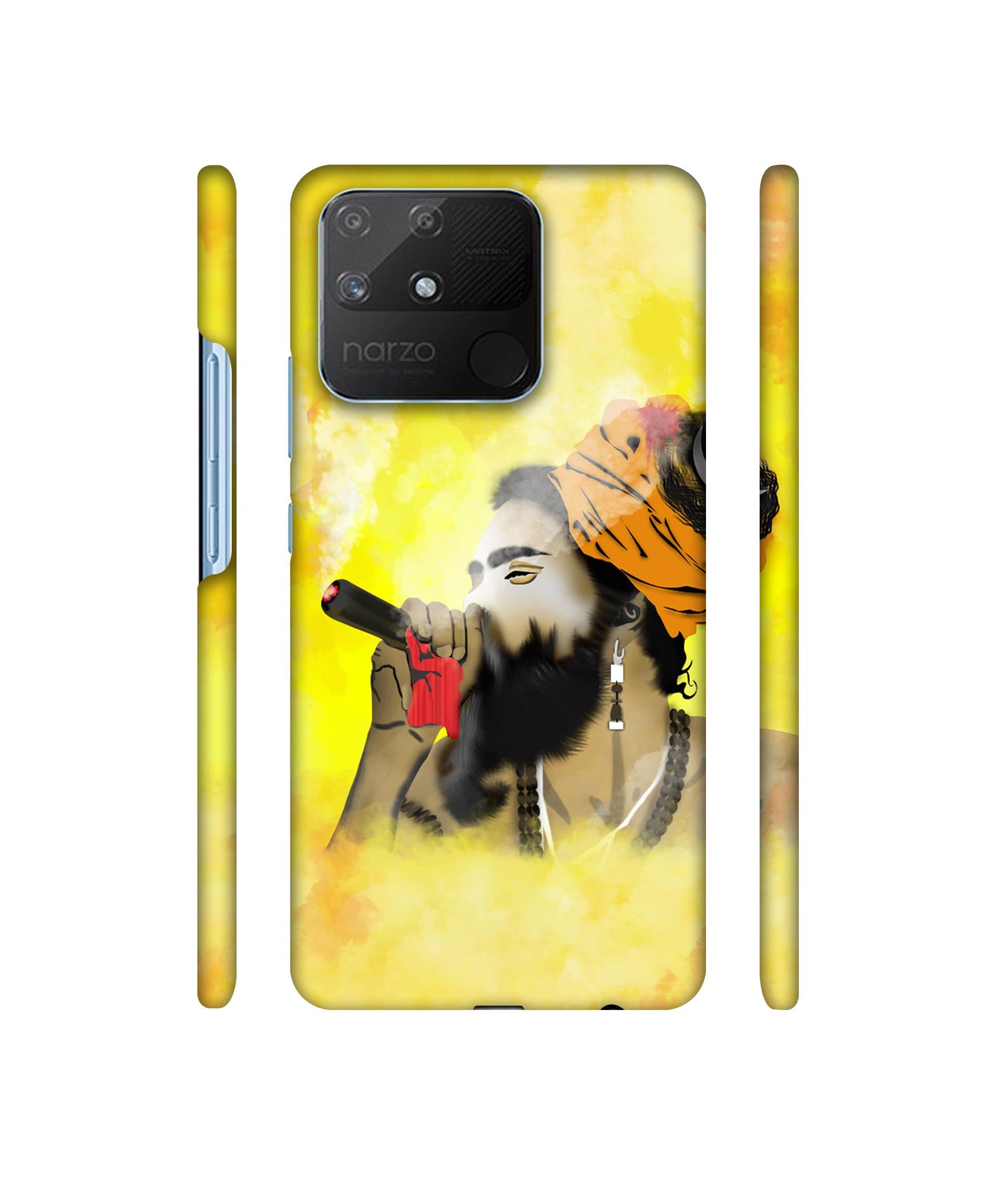 Aghori Bhole Designer Hard Back Cover for Realme Narzo 50A