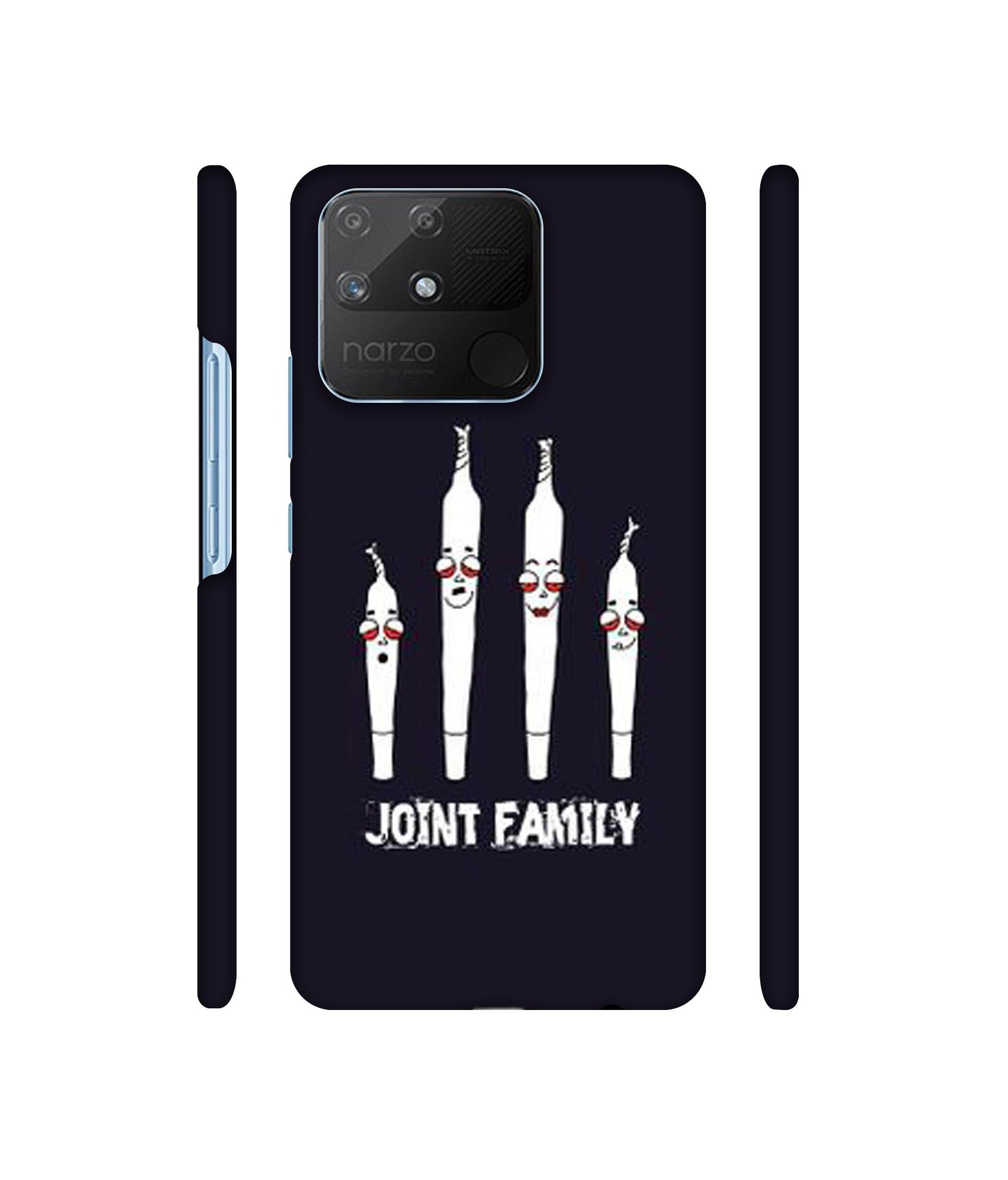 Joint Family Designer Hard Back Cover for Realme Narzo 50A