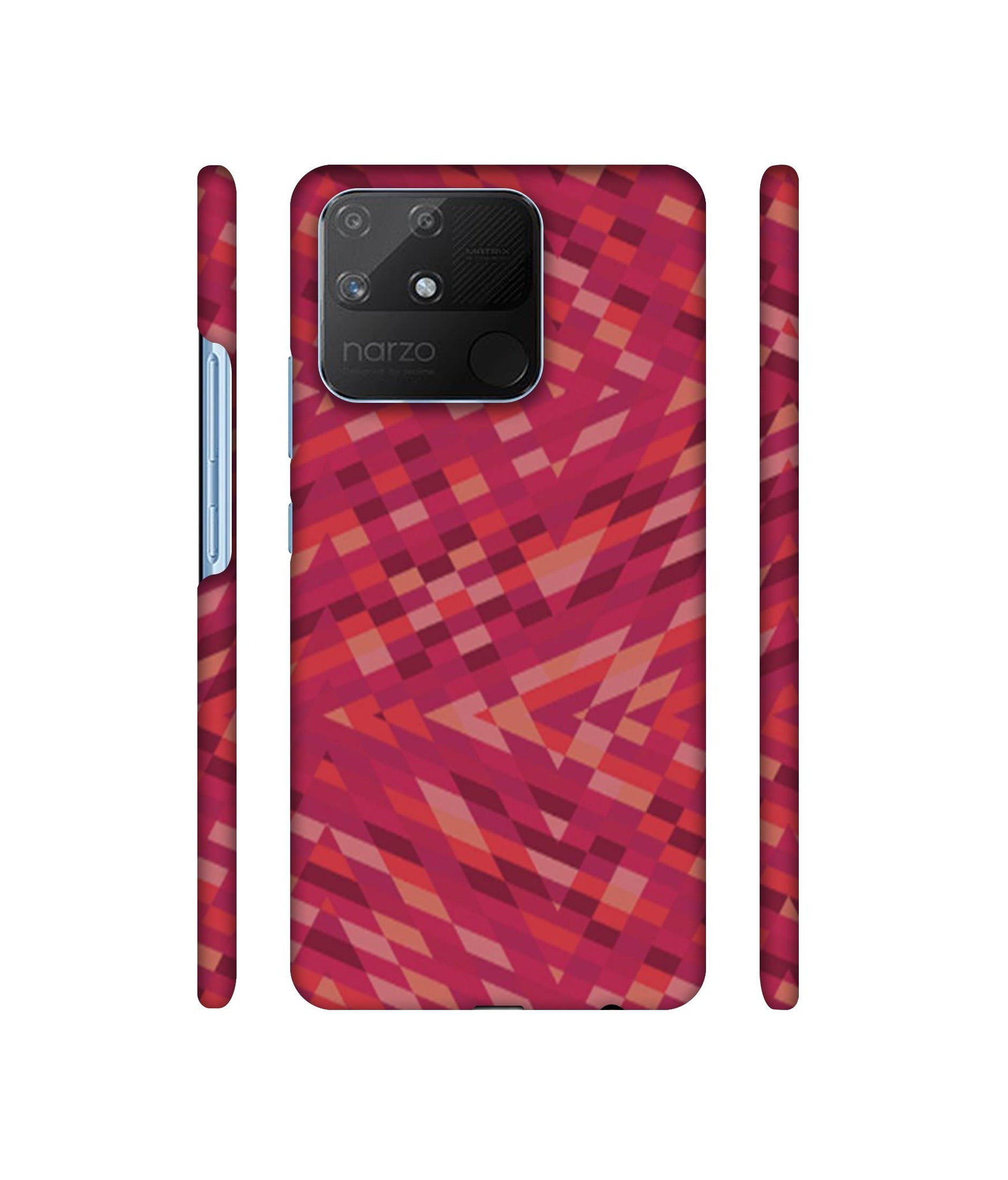 Many Color Designer Hard Back Cover for Realme Narzo 50A