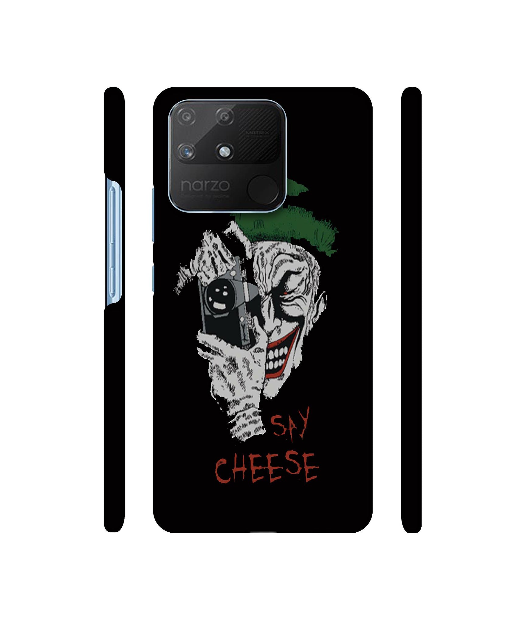 Joker Say Cheese Designer Hard Back Cover for Realme Narzo 50A