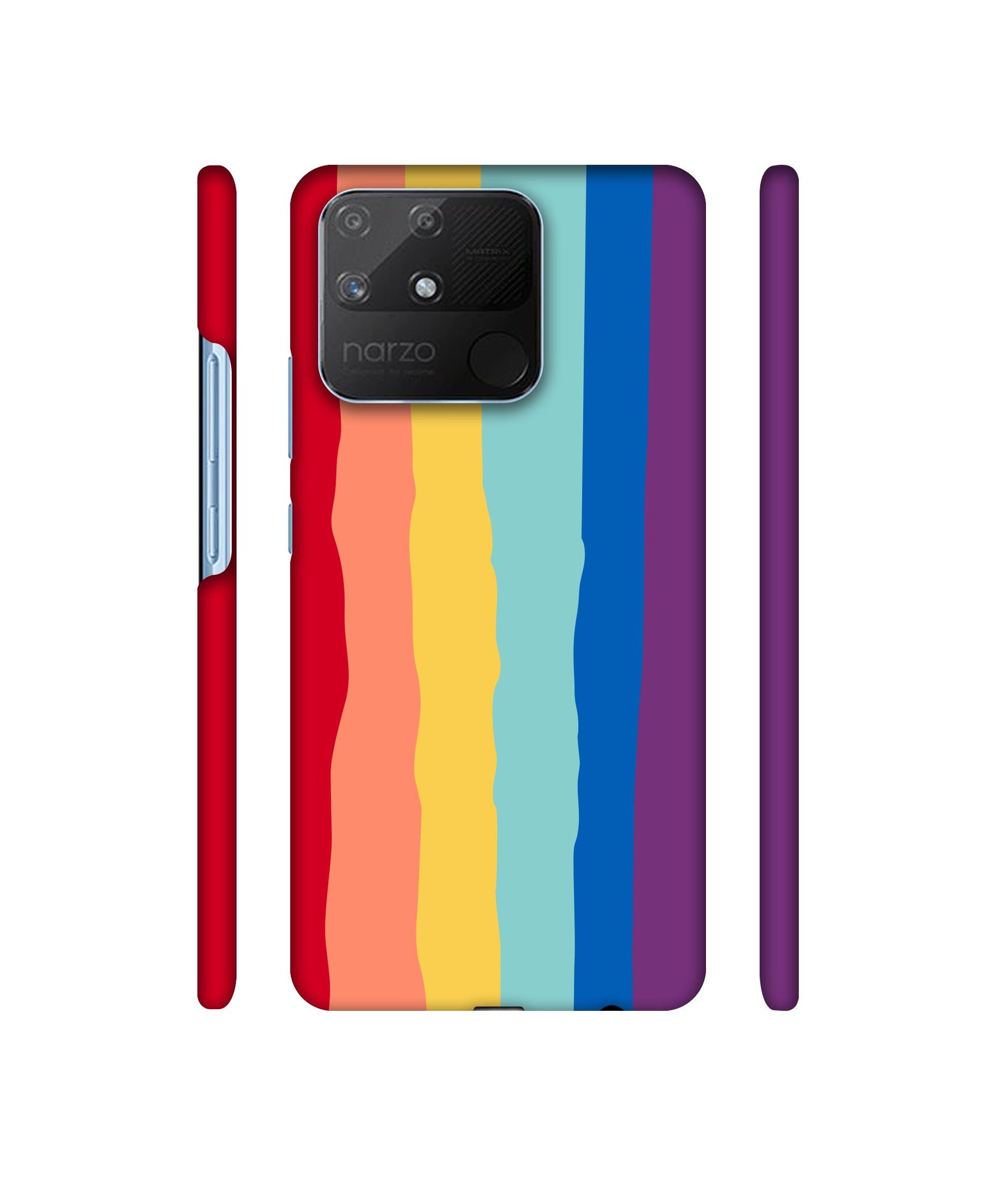 Rainbow1 Designer Hard Back Cover for Realme Narzo 50A