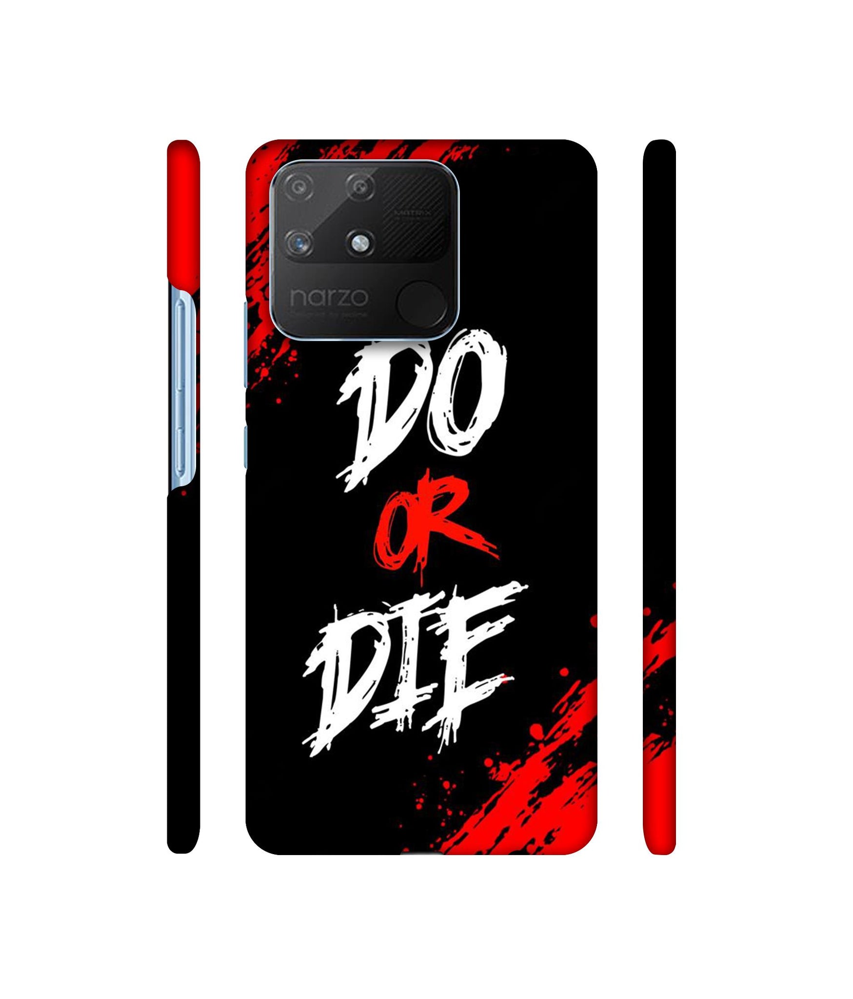 Do Or Die Designer Hard Back Cover for Realme Narzo 50A