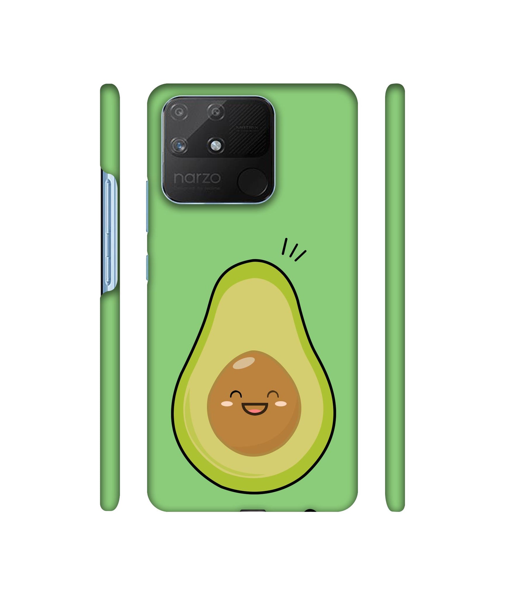 Avocados Designer Hard Back Cover for Realme Narzo 50A