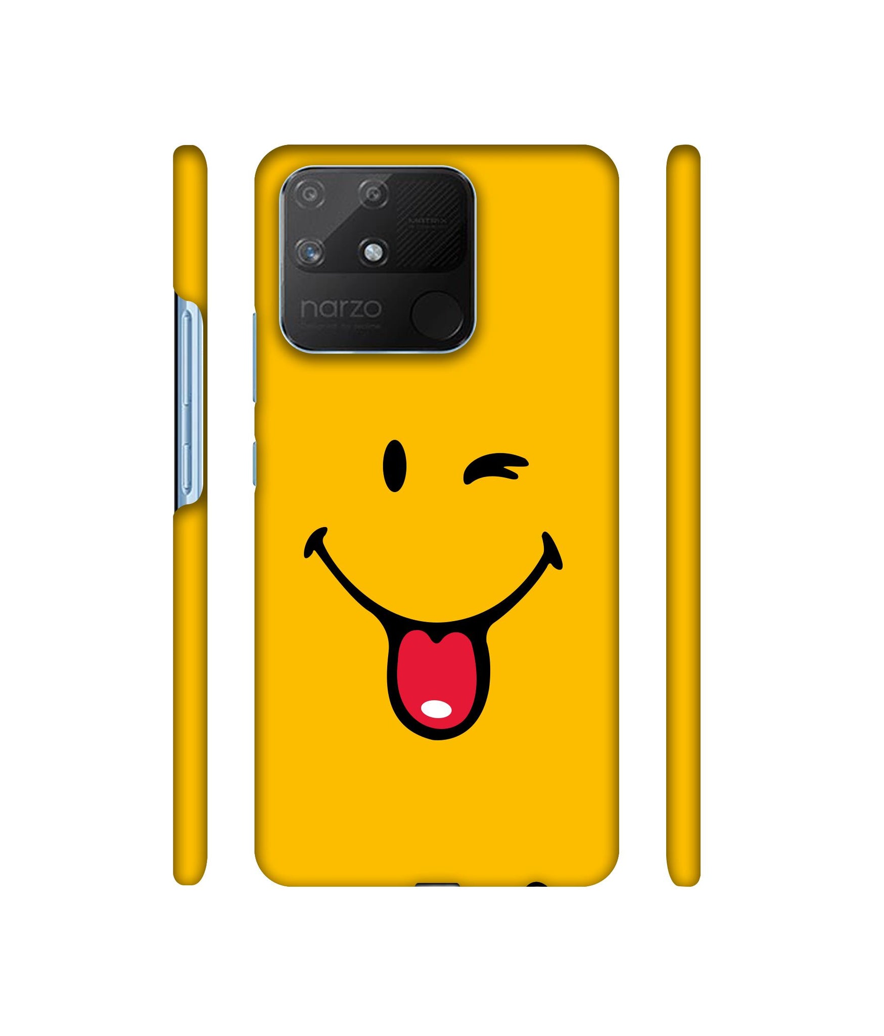 Masti Face Designer Hard Back Cover for Realme Narzo 50A