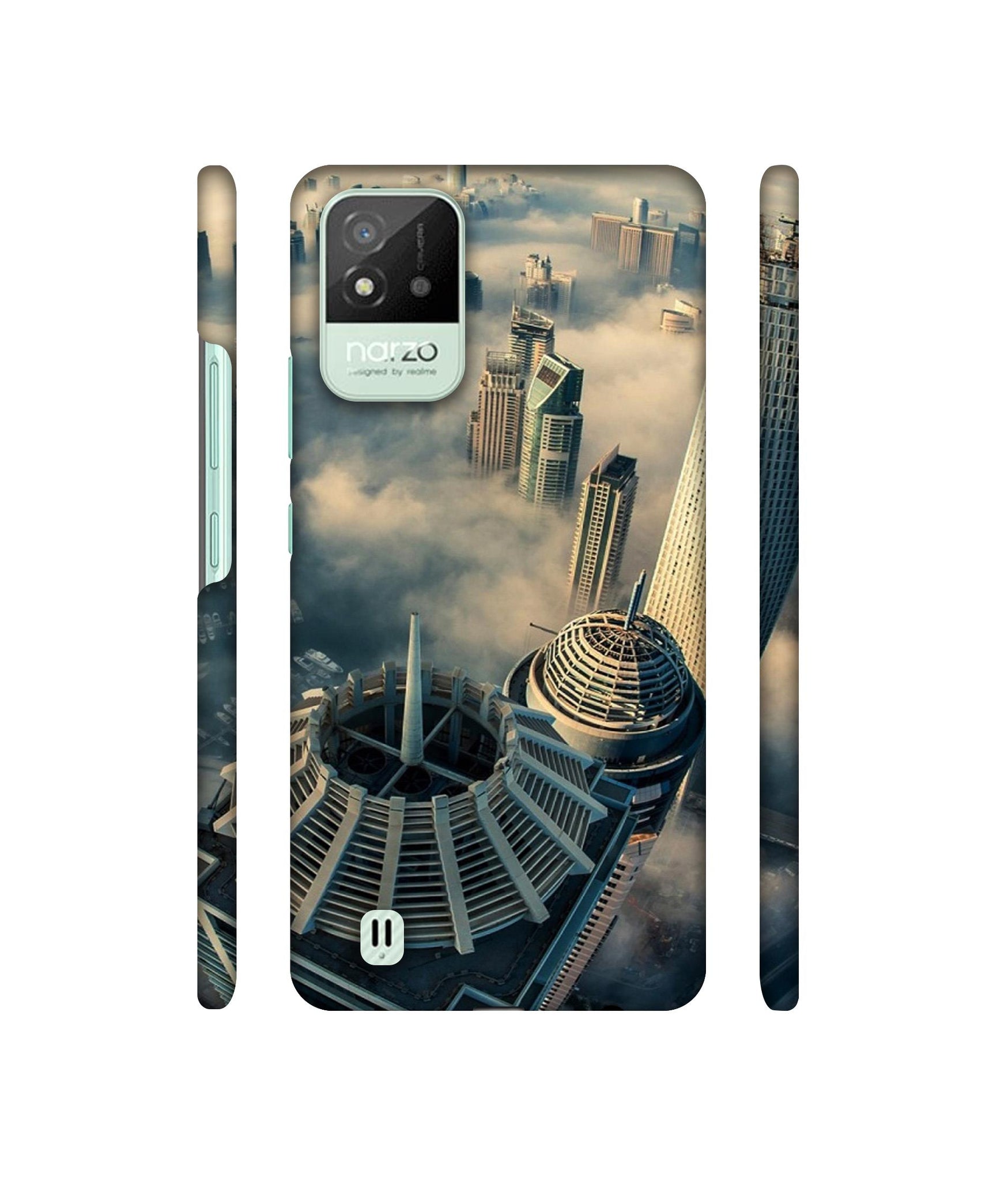 City Scapes Designer Hard Back Cover for Realme Narzo 50i