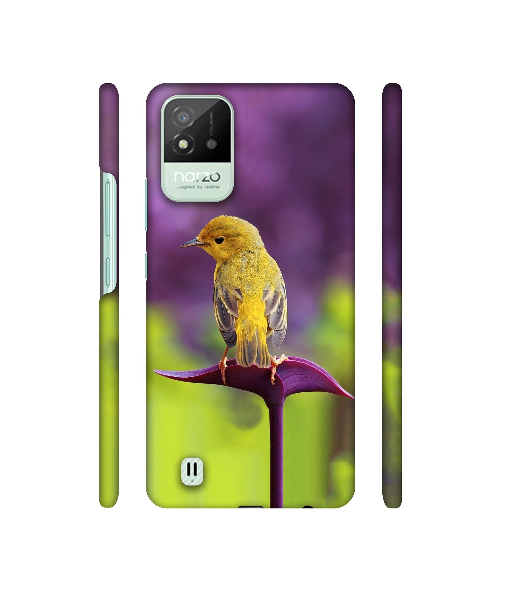 Little Bird Designer Hard Back Cover for Realme Narzo 50i