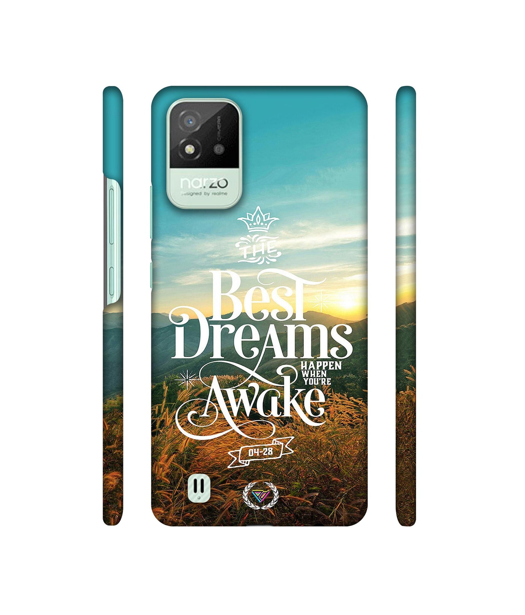 Dreams Designer Hard Back Cover for Realme Narzo 50i