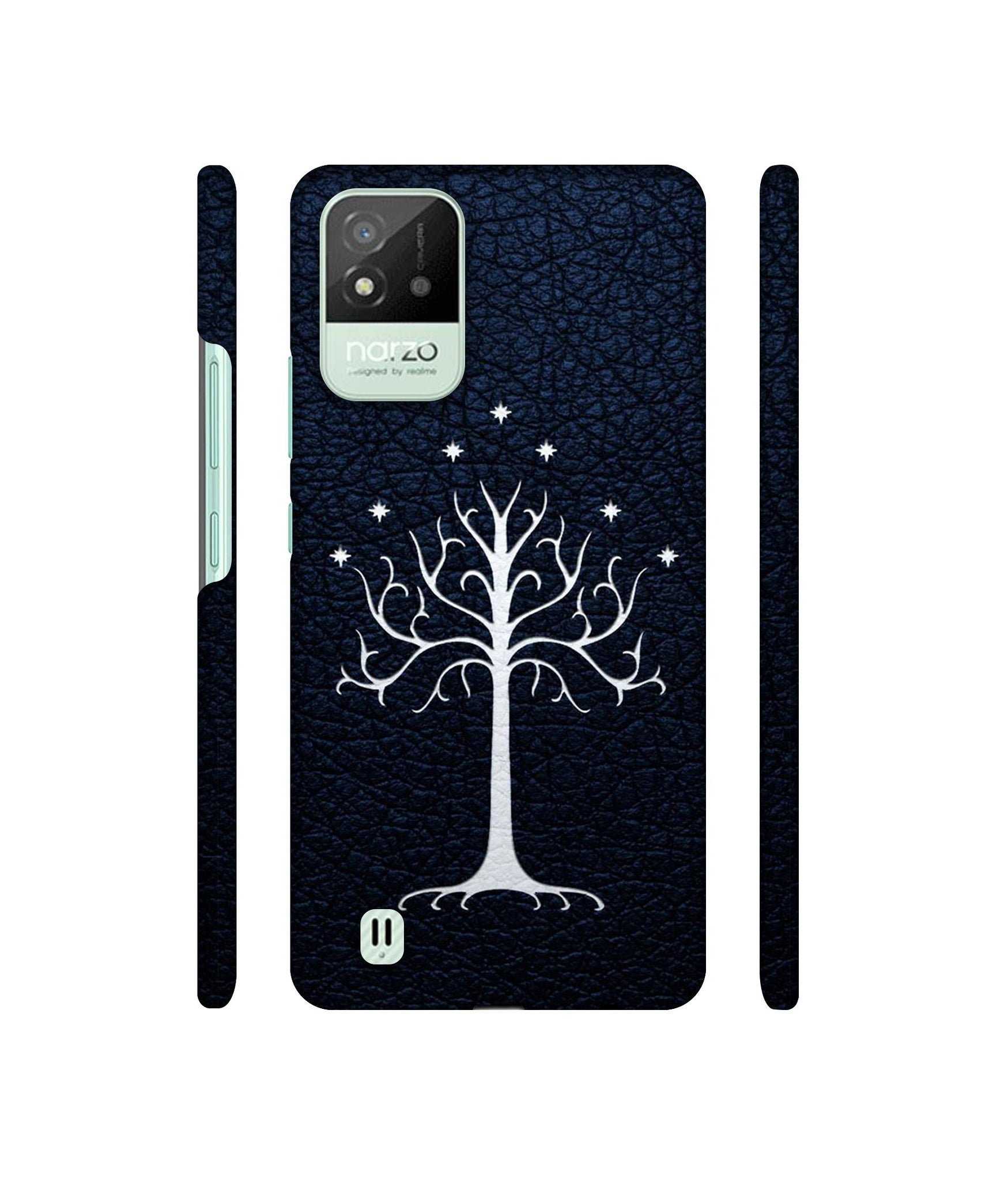 Magic Tree Pattern Designer Hard Back Cover for Realme Narzo 50i