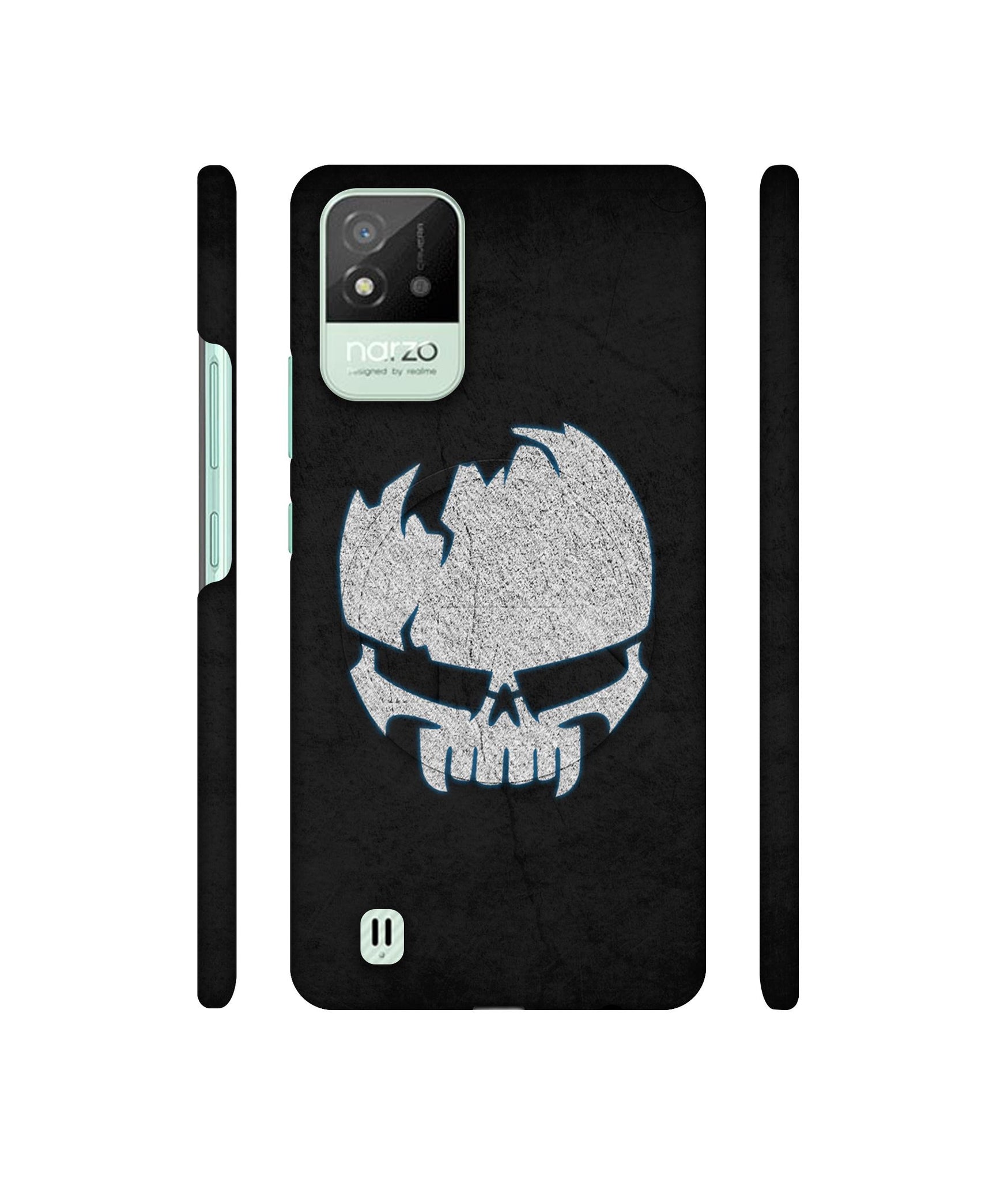 Skull Designer Hard Back Cover for Realme Narzo 50i