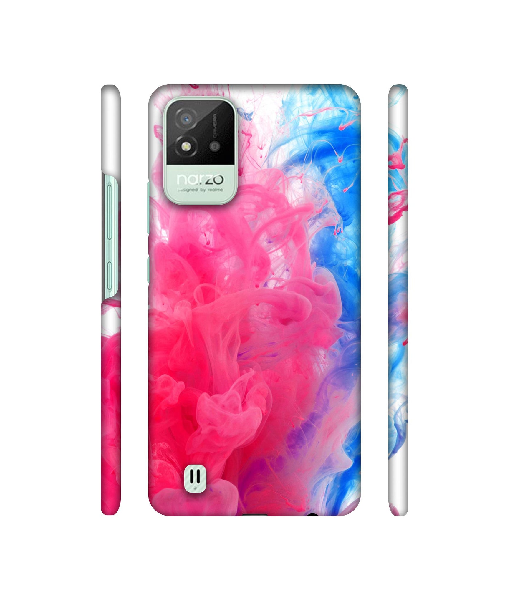 Fractal Paint Designer Hard Back Cover for Realme Narzo 50i