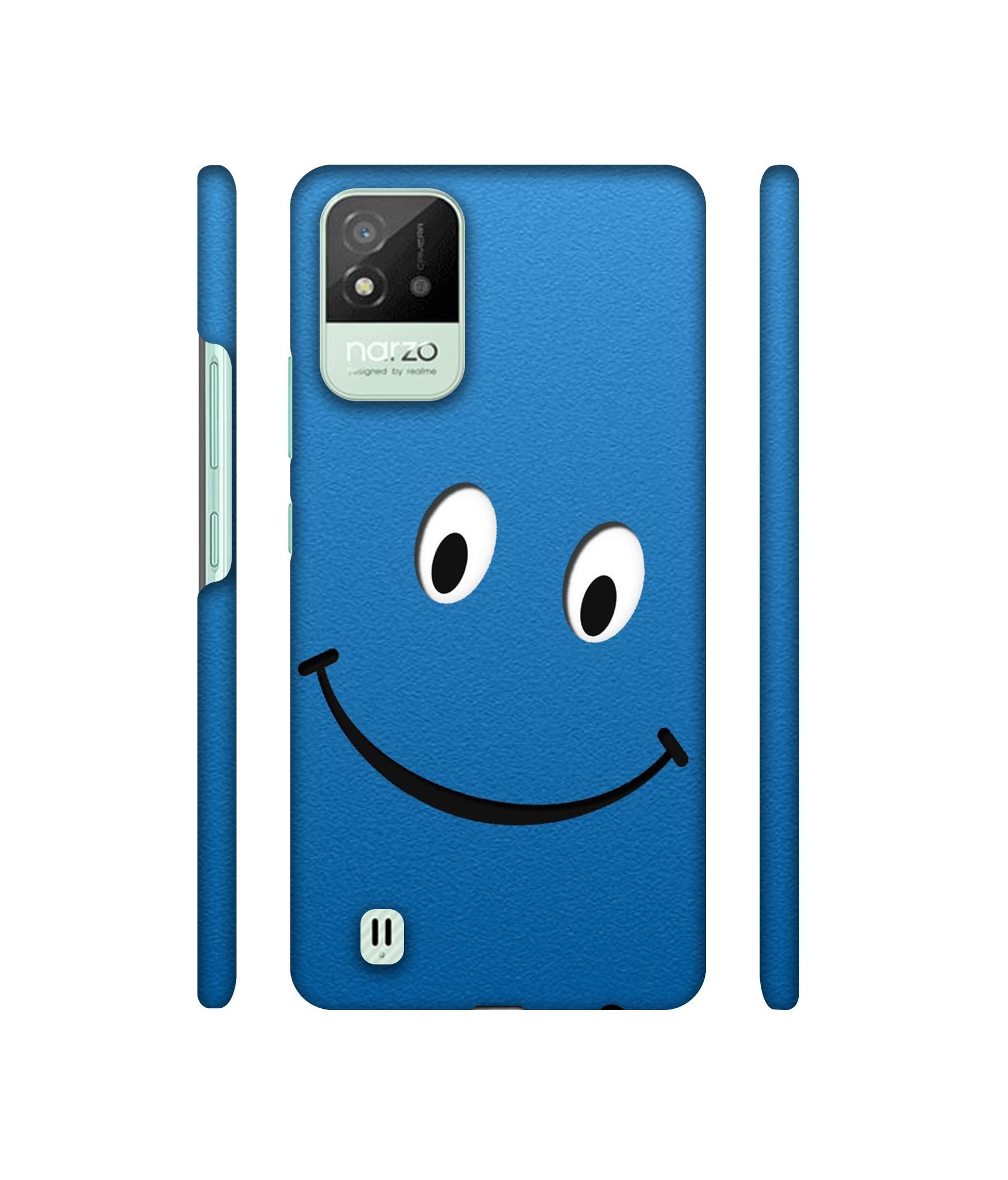 Smile Face1Designer Hard Back Cover for Realme Narzo 50i