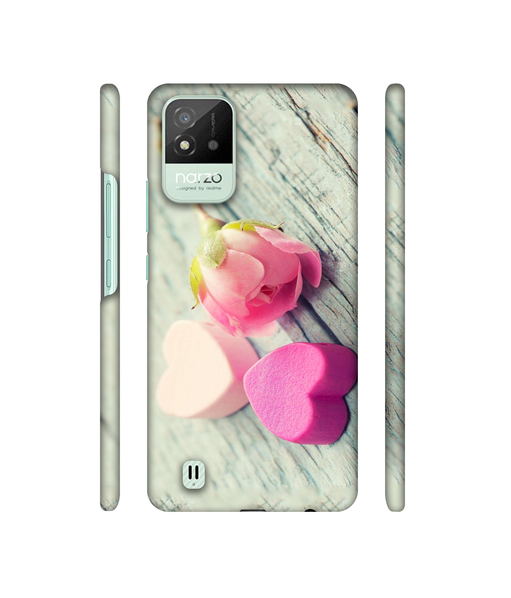 Tenderness Designer Hard Back Cover for Realme Narzo 50i