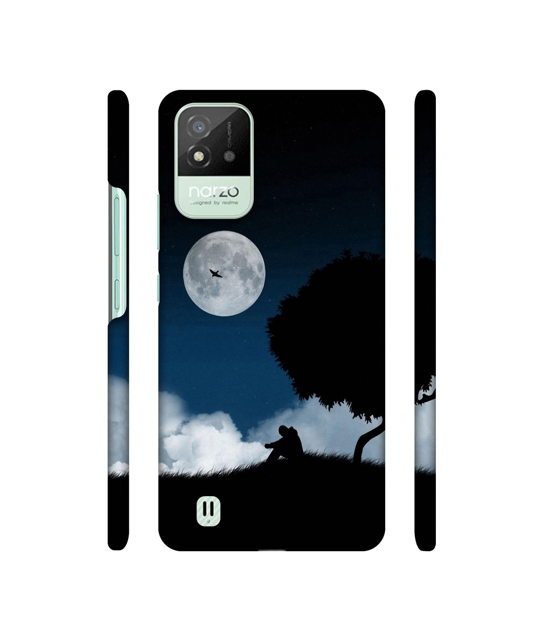 Solitude Tree Designer Hard Back Cover for Realme Narzo 50i