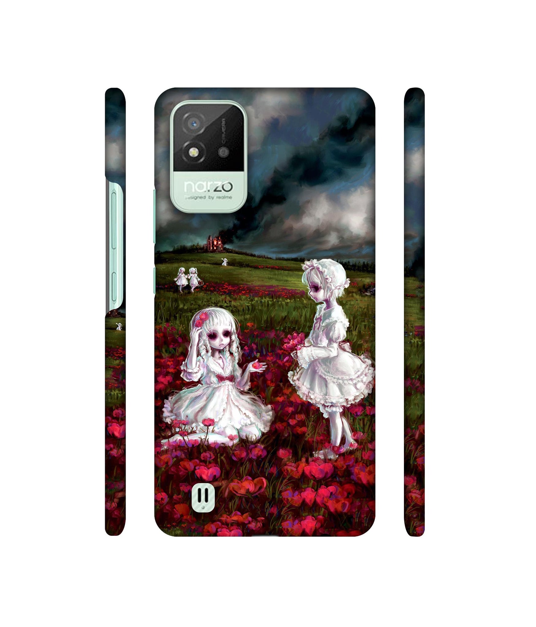 Vampires Girls Designer Hard Back Cover for Realme Narzo 50i