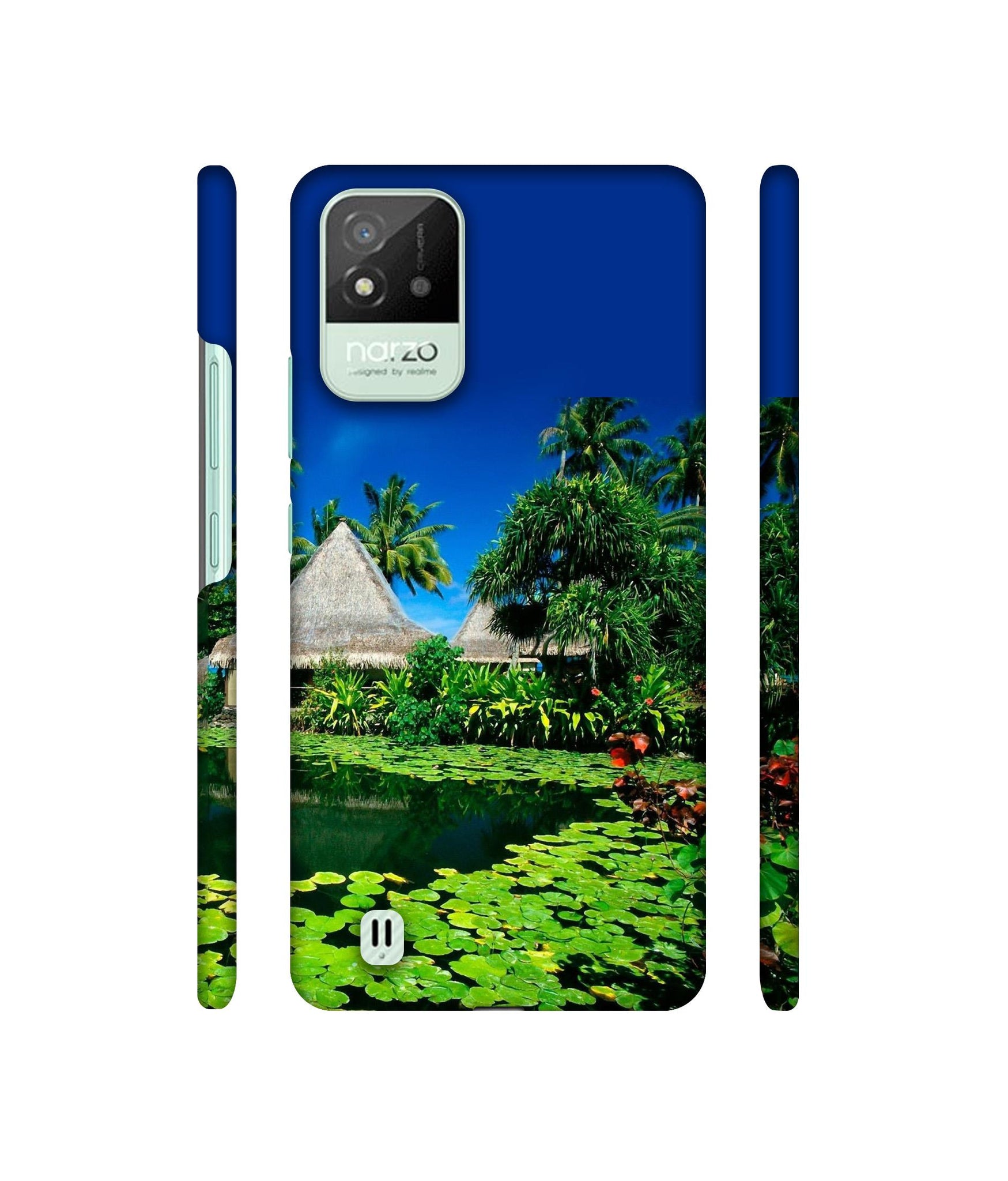 Tropics Water Designer Hard Back Cover for Realme Narzo 50i