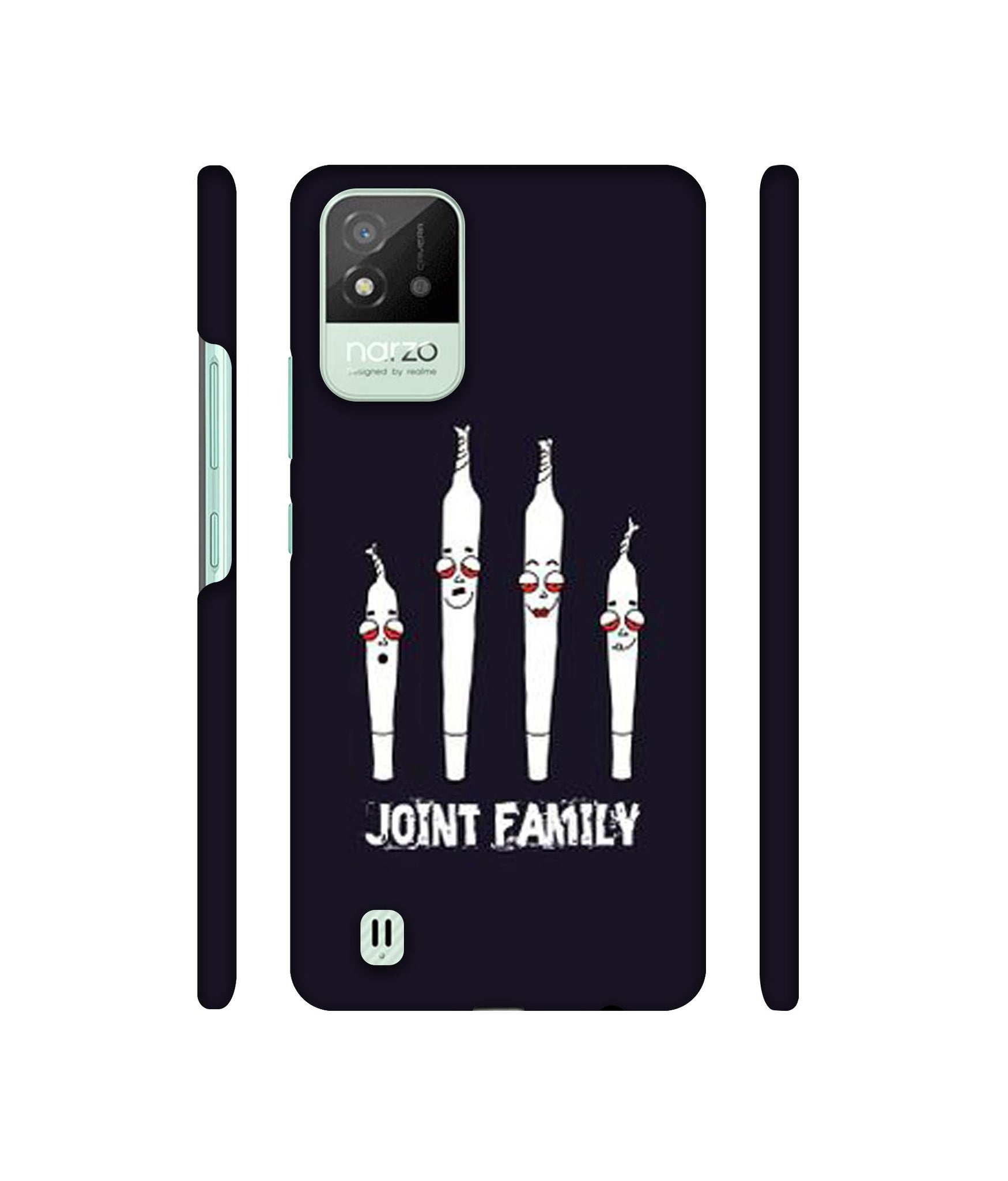 Joint Family Designer Hard Back Cover for Realme Narzo 50i