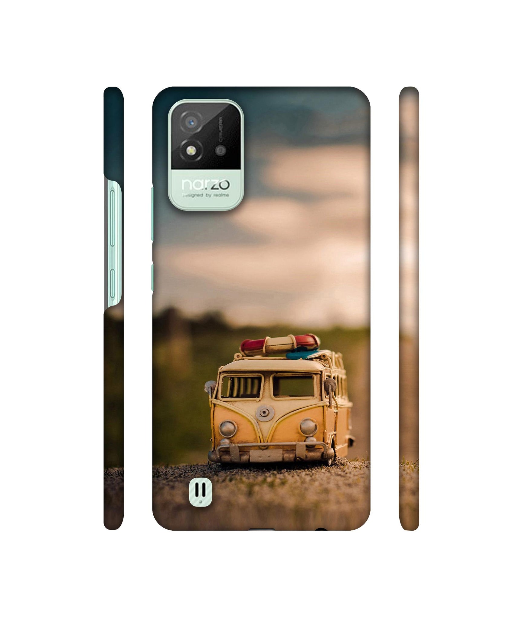 Toy Car Designer Hard Back Cover for Realme Narzo 50i