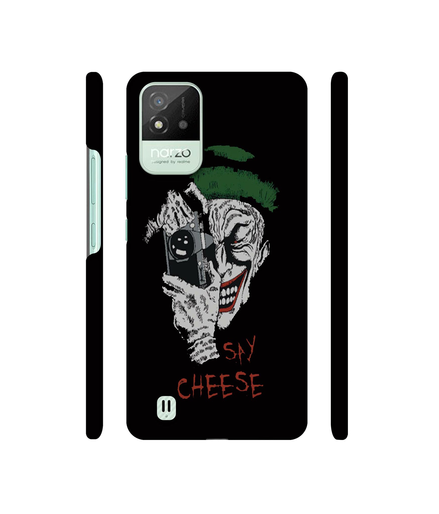 Joker Say Cheese Designer Hard Back Cover for Realme Narzo 50i