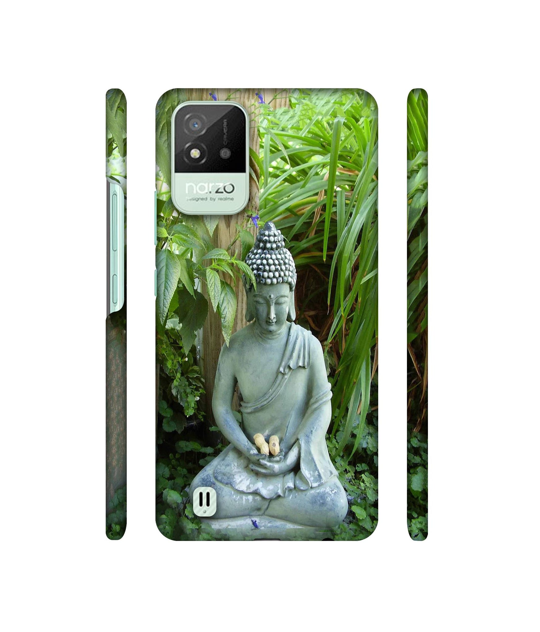 Buddhism Designer Hard Back Cover for Realme Narzo 50i